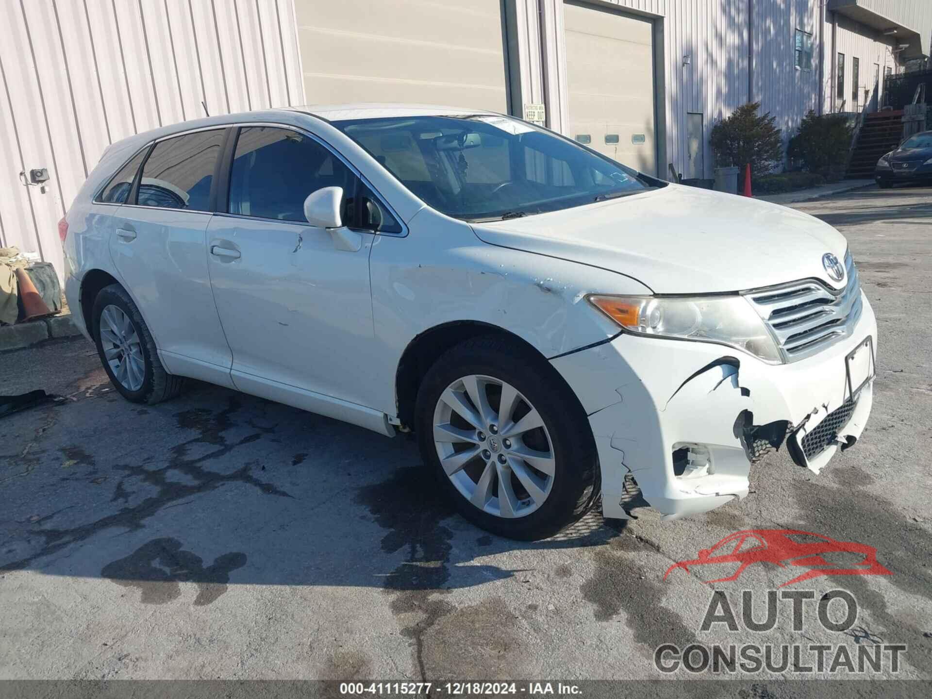 TOYOTA VENZA 2009 - 4T3BE11A99U005147