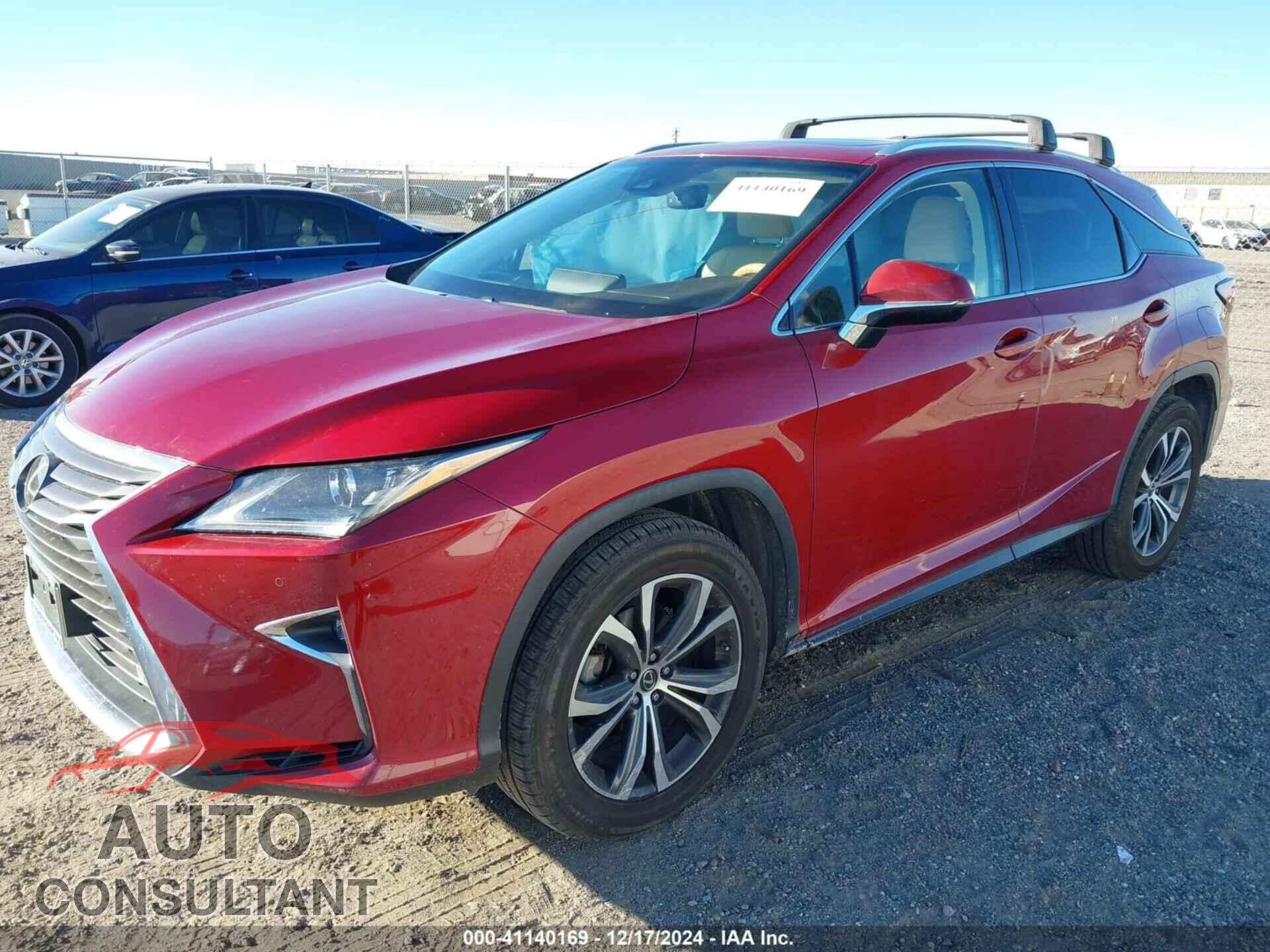 LEXUS RX 350 2019 - 2T2ZZMCA6KC132256