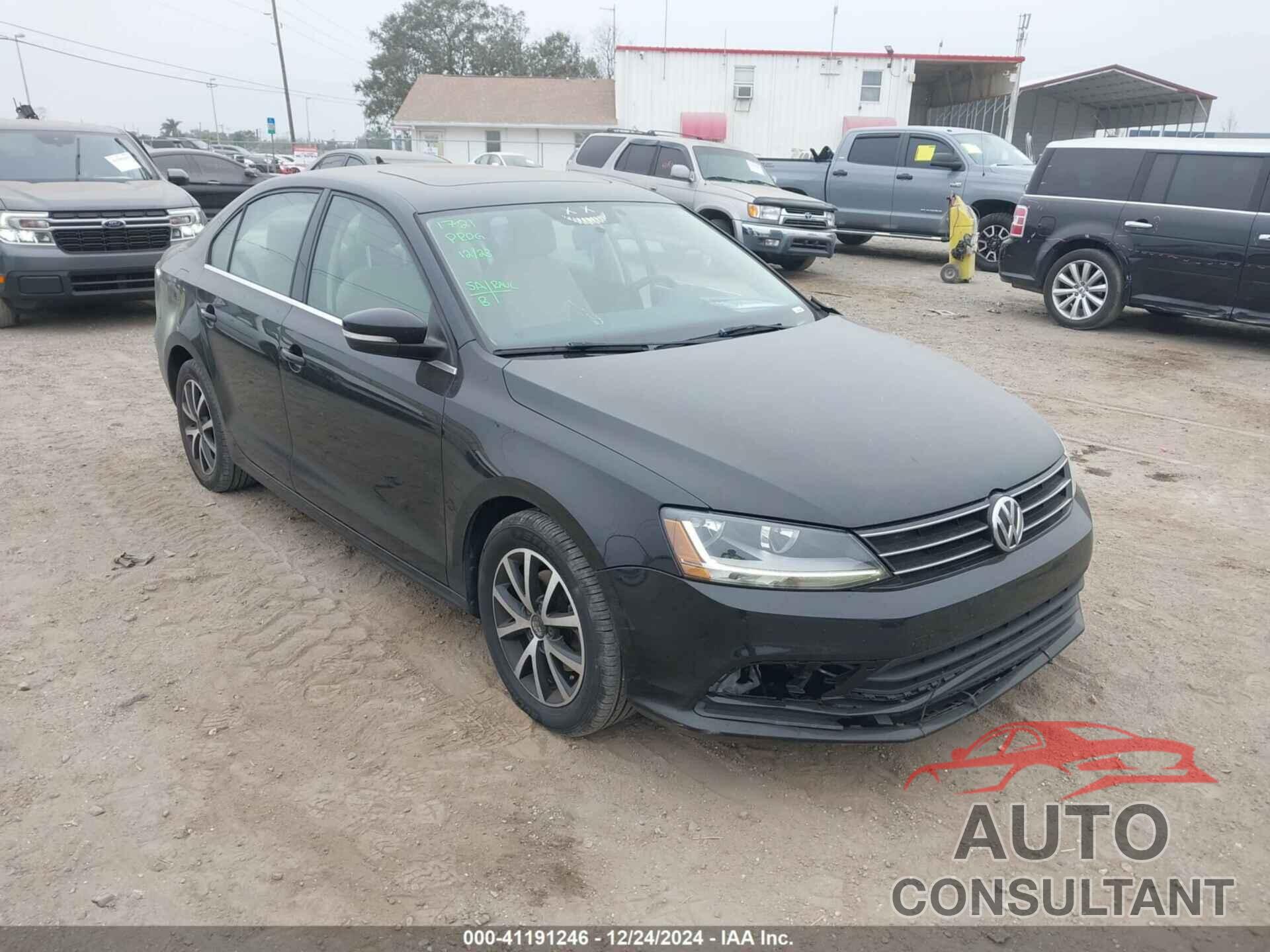 VOLKSWAGEN JETTA 2017 - 3VWDB7AJ7HM408528
