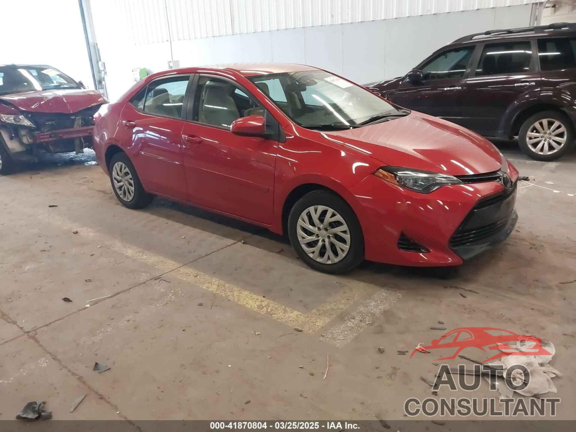 TOYOTA COROLLA 2017 - 2T1BURHE2HC893565