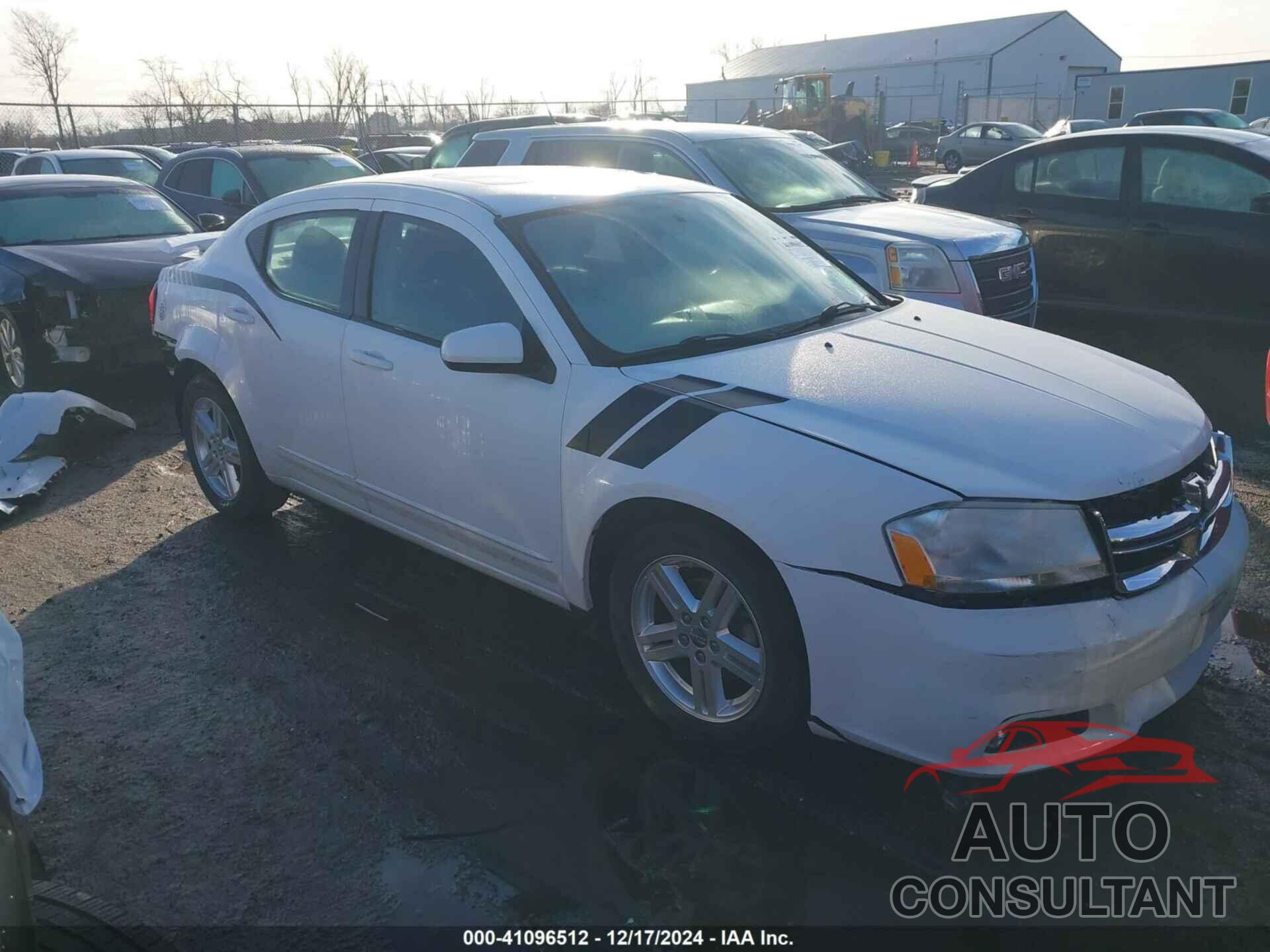 DODGE AVENGER 2013 - 1C3CDZCG9DN687278