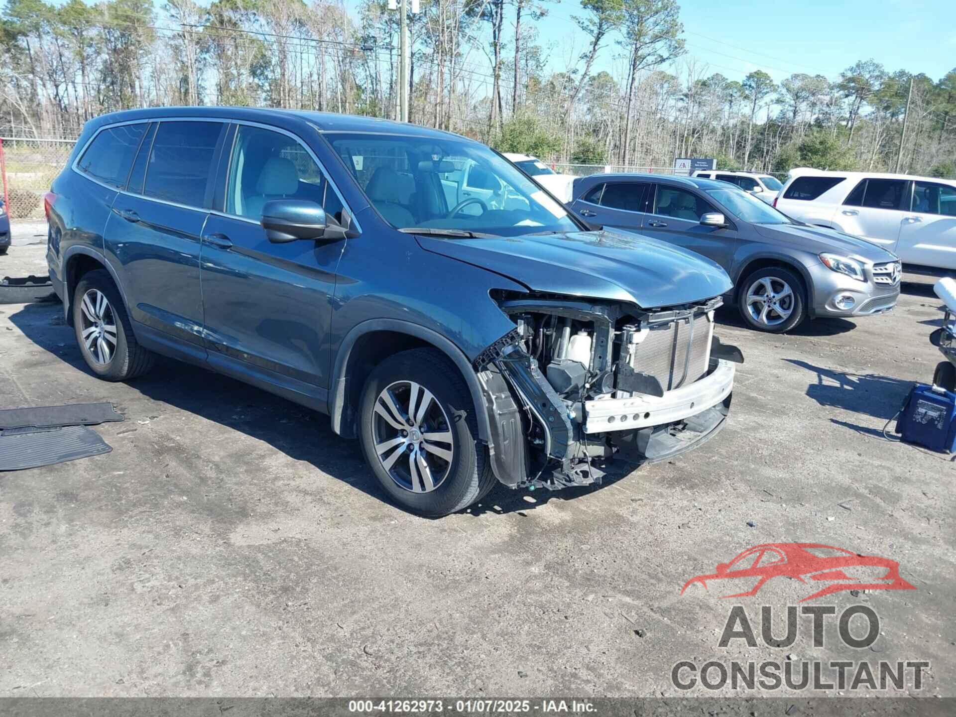 HONDA PILOT 2017 - 5FNYF5H31HB020543