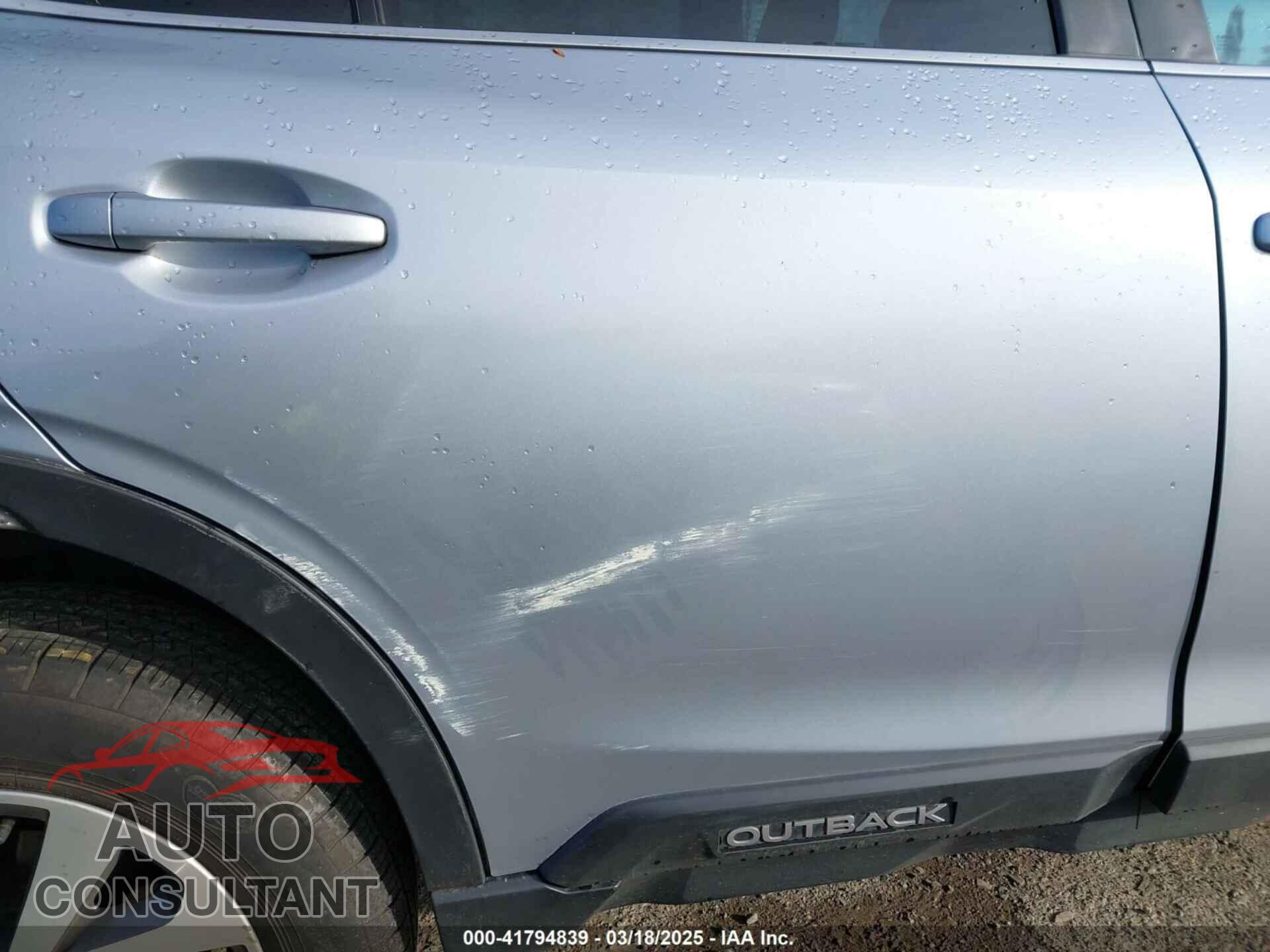 SUBARU OUTBACK 2022 - 4S4BTADC2N3242980