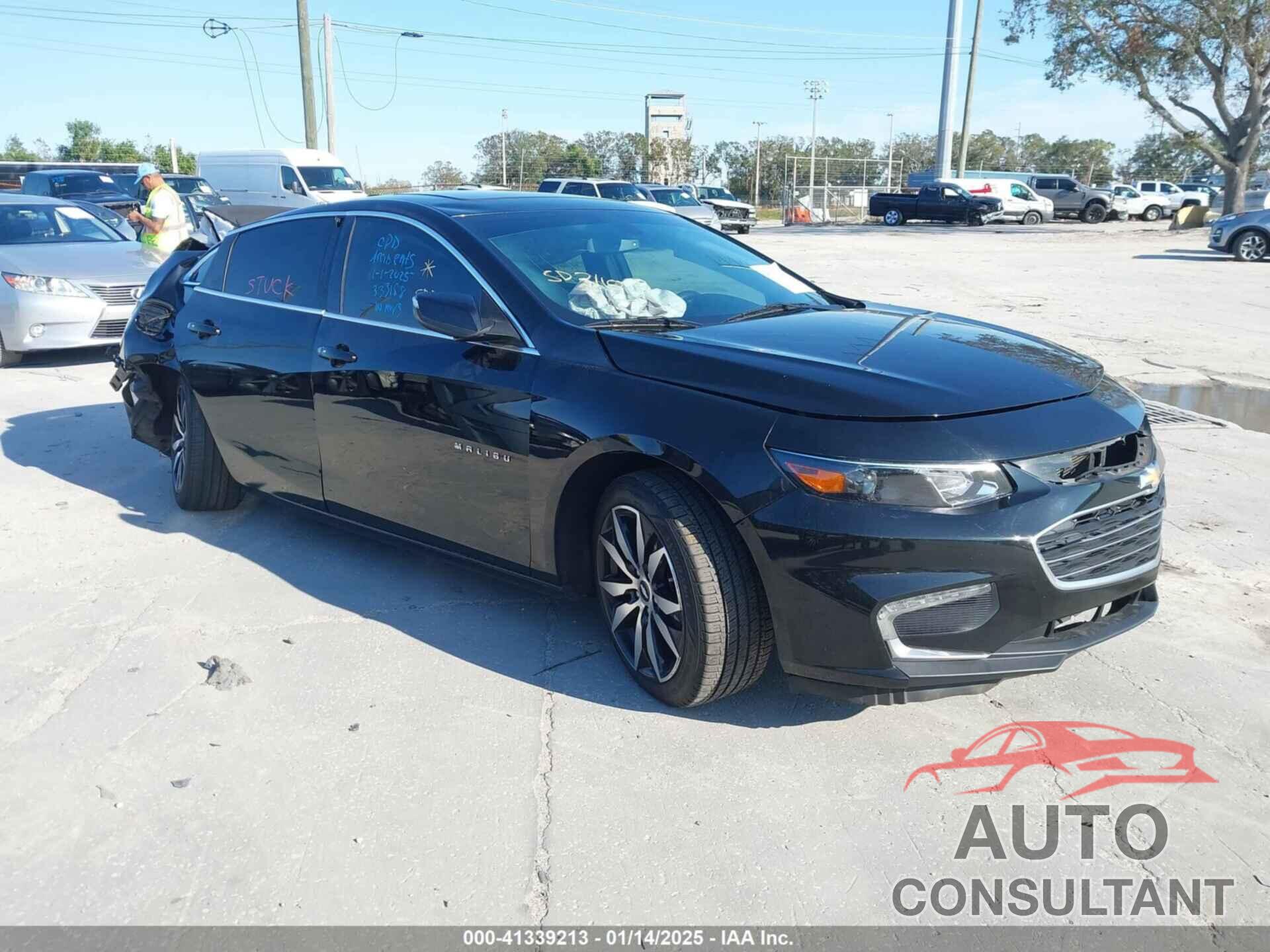 CHEVROLET MALIBU 2016 - 1G1ZE5STXGF248365