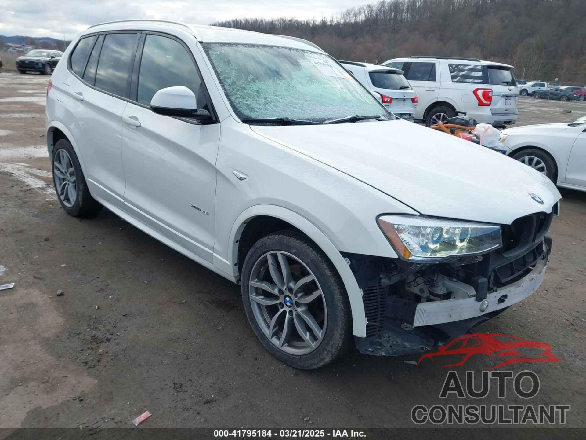 BMW X3 2016 - 5UXWX9C57G0D91046