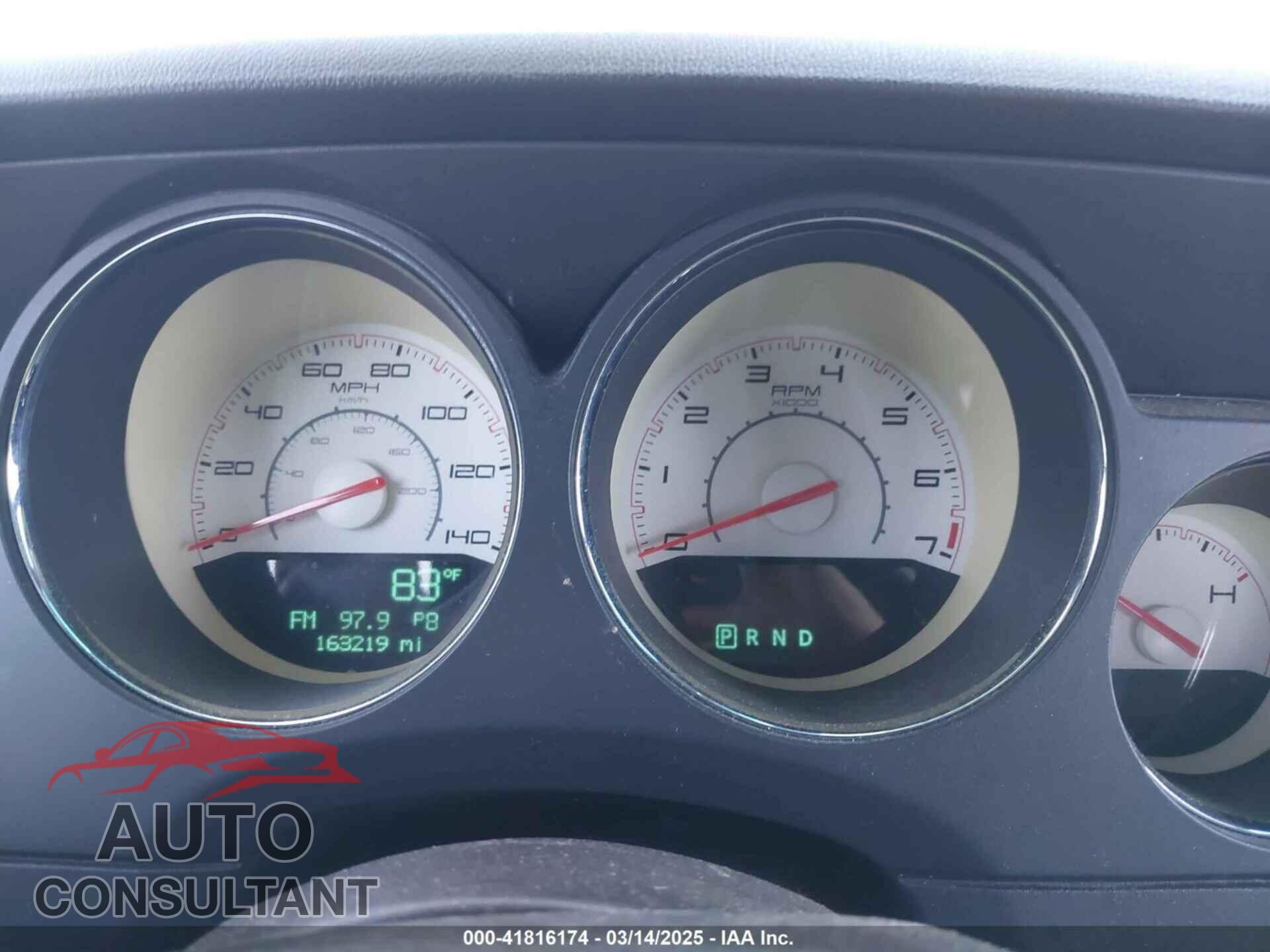 DODGE CHALLENGER 2013 - 2C3CDYAG2DH699956