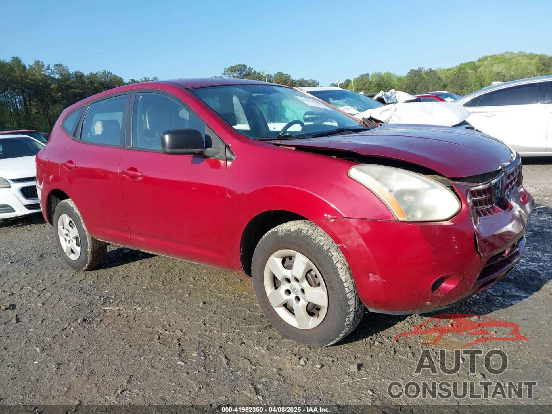 NISSAN ROGUE 2009 - JN8AS58TX9W040787