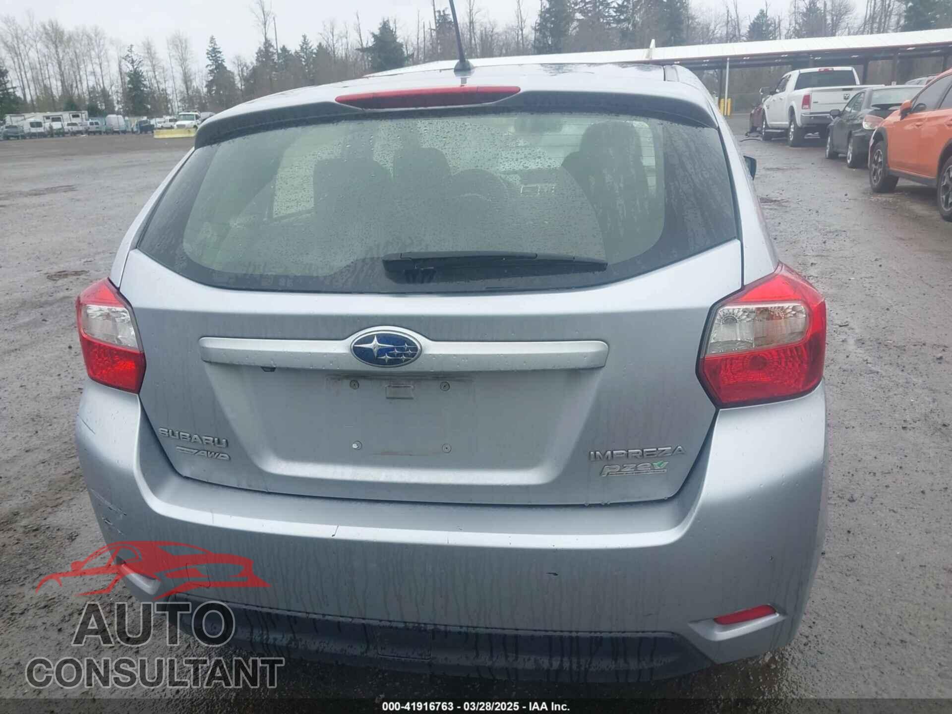 SUBARU IMPREZA 2015 - JF1GPAA68F8250797