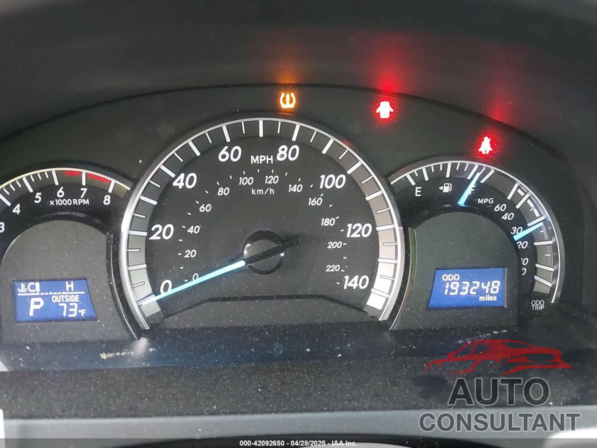 TOYOTA CAMRY 2013 - 4T1BF1FK8DU289581