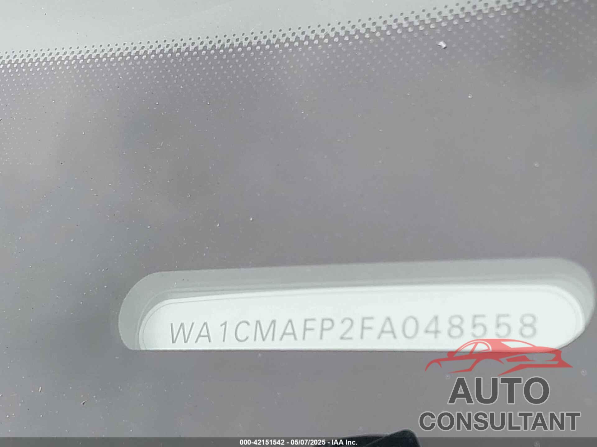AUDI Q5 2015 - WA1CMAFP2FA048558