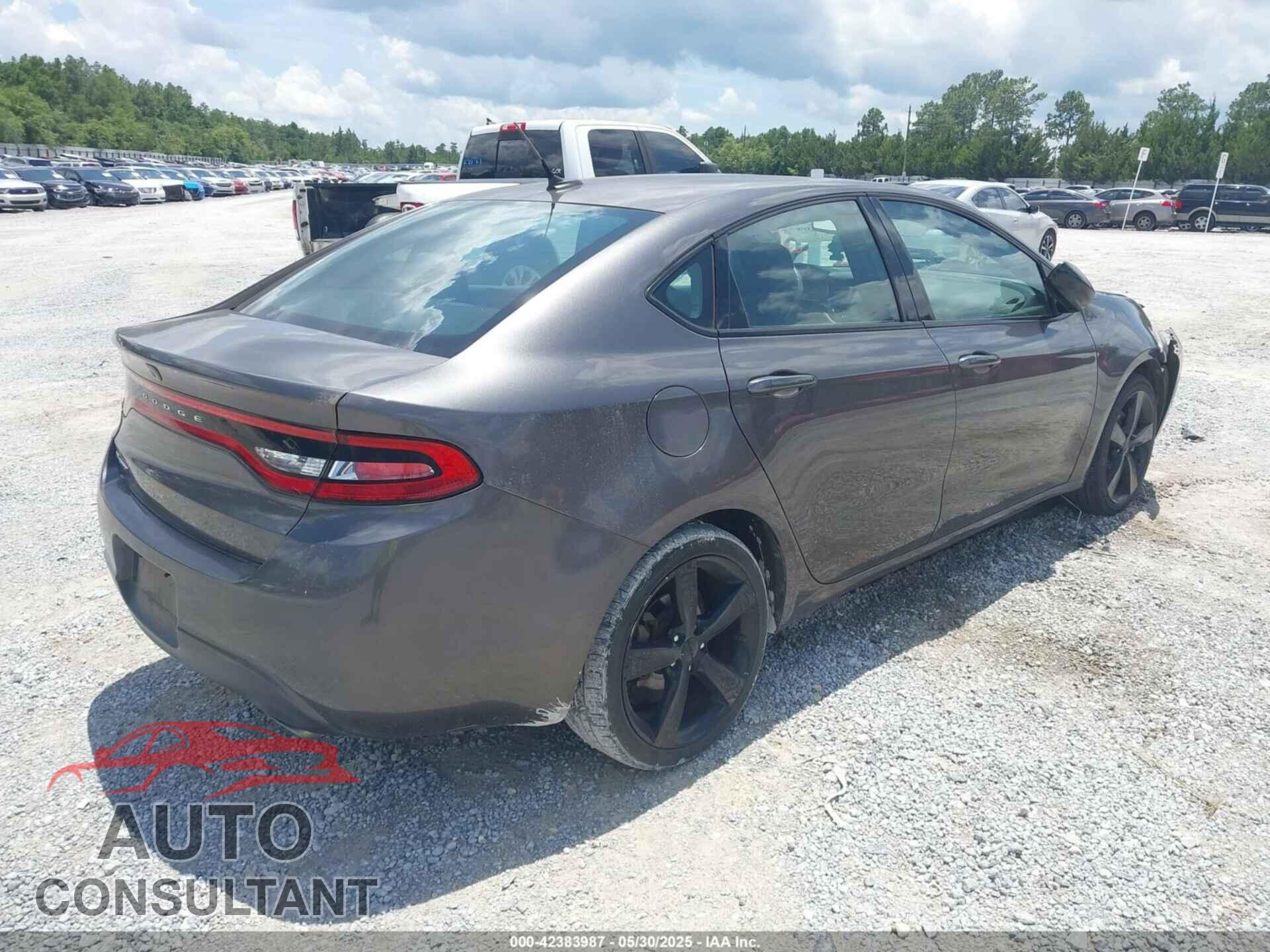 DODGE DART 2015 - 1C3CDFBB0FD391529