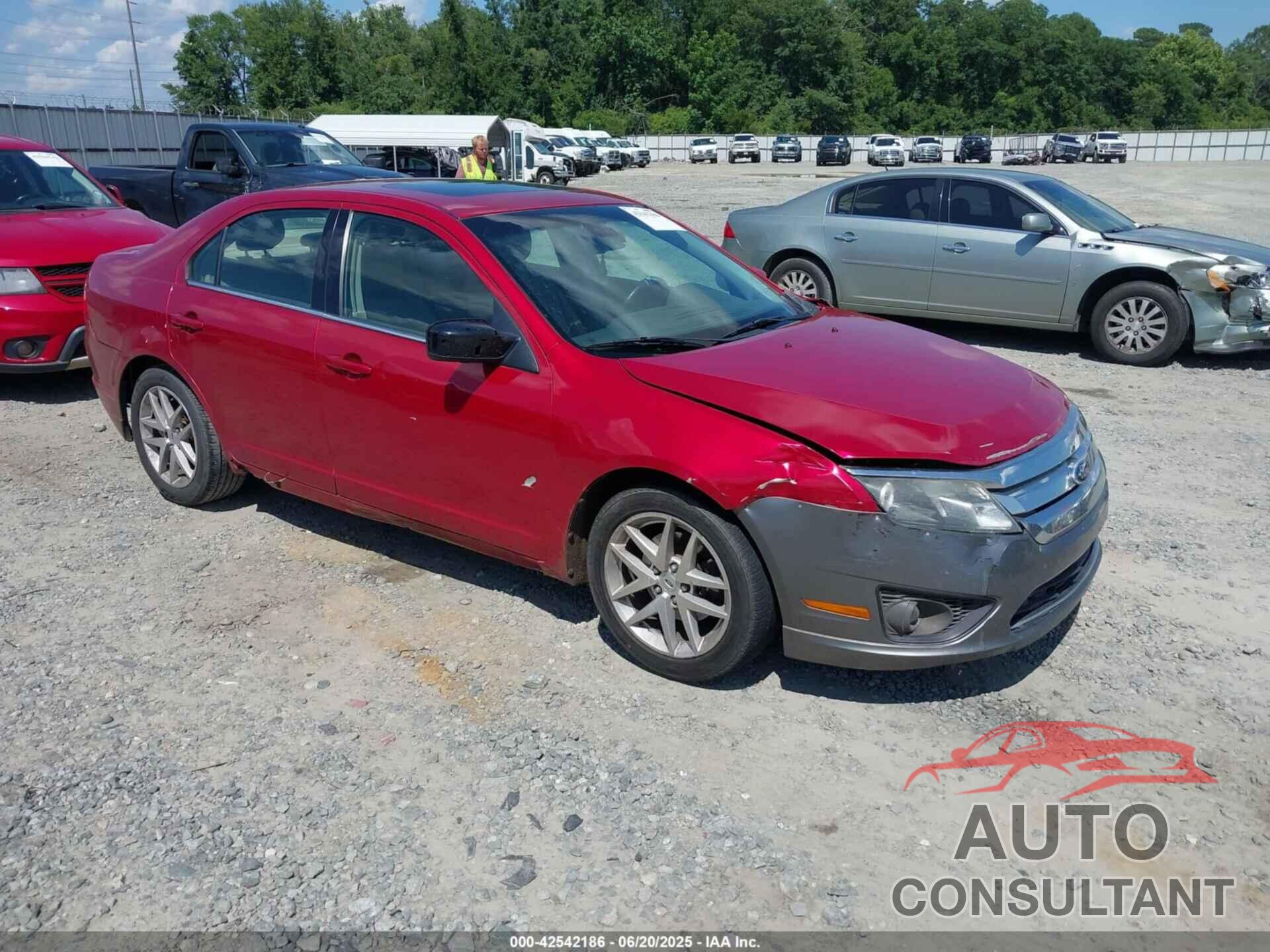 FORD FUSION 2011 - 3FAHP0JA2BR138931