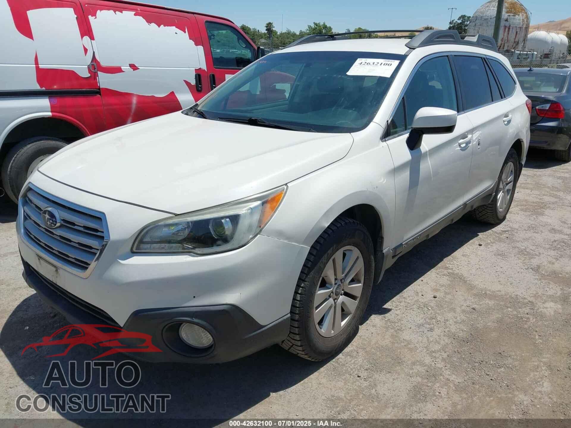 SUBARU OUTBACK 2015 - 4S4BSACC4F3212224