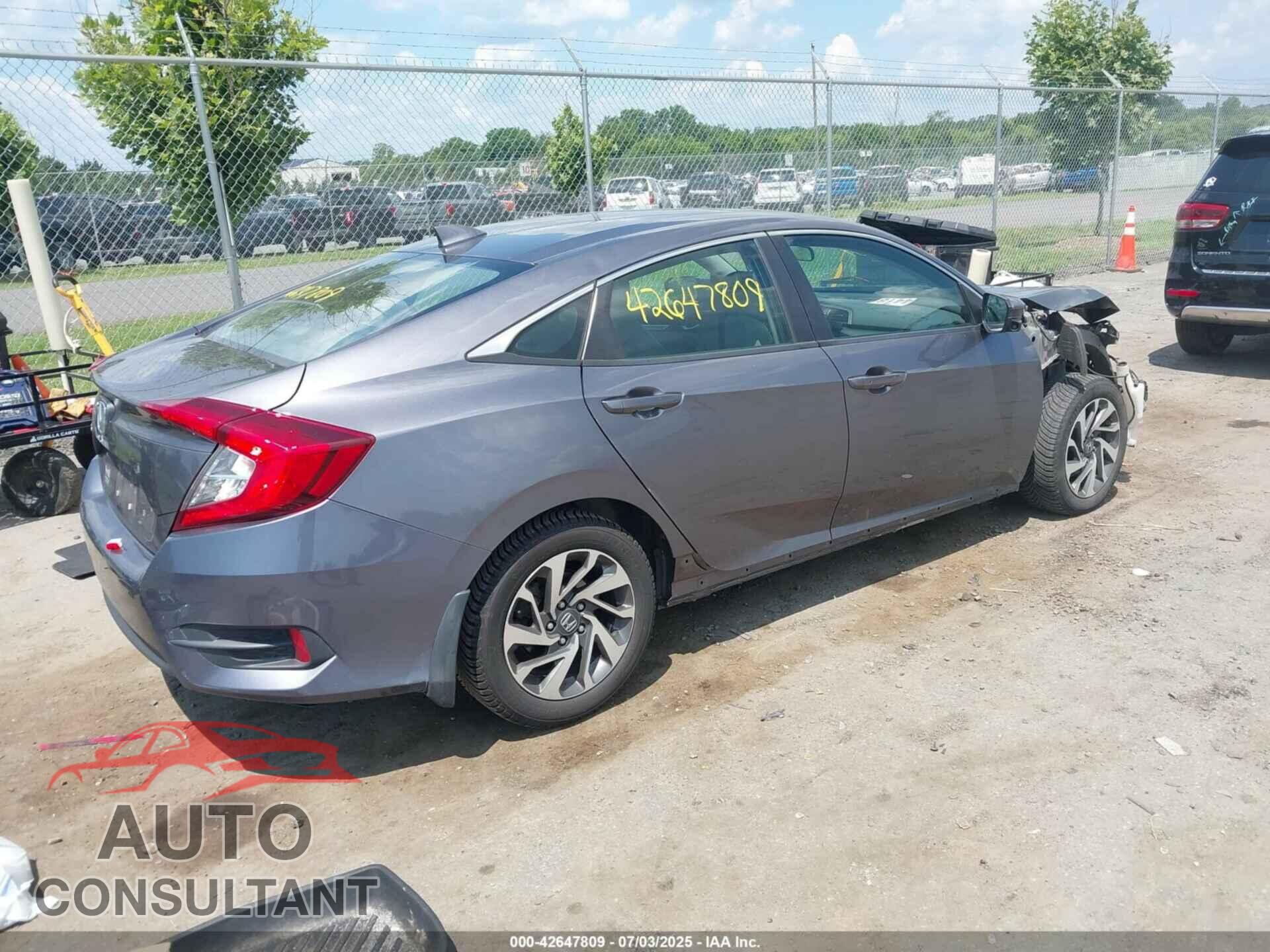 HONDA CIVIC 2017 - 19XFC2F78HE218319