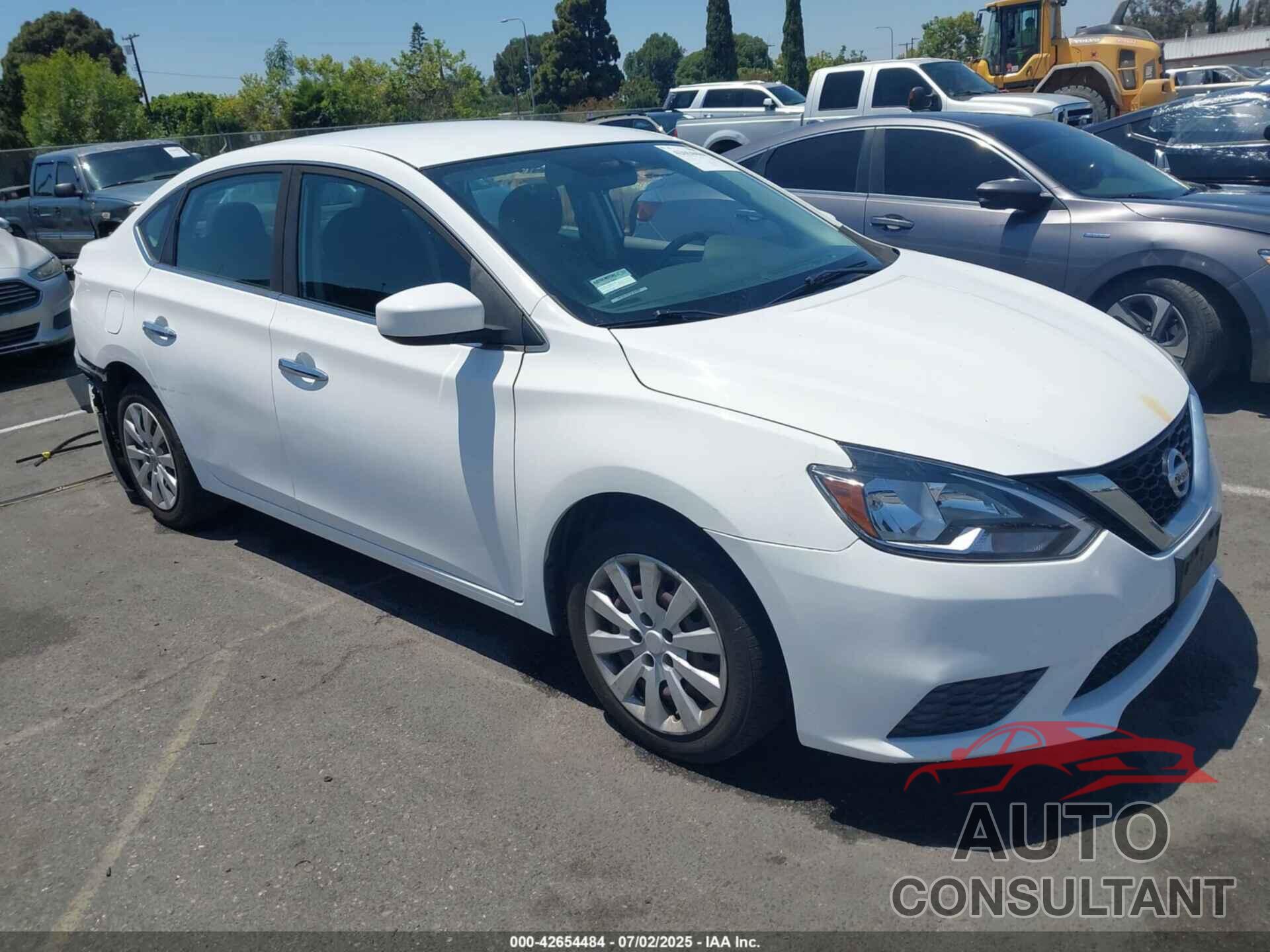NISSAN SENTRA 2017 - 3N1AB7AP3HY285039