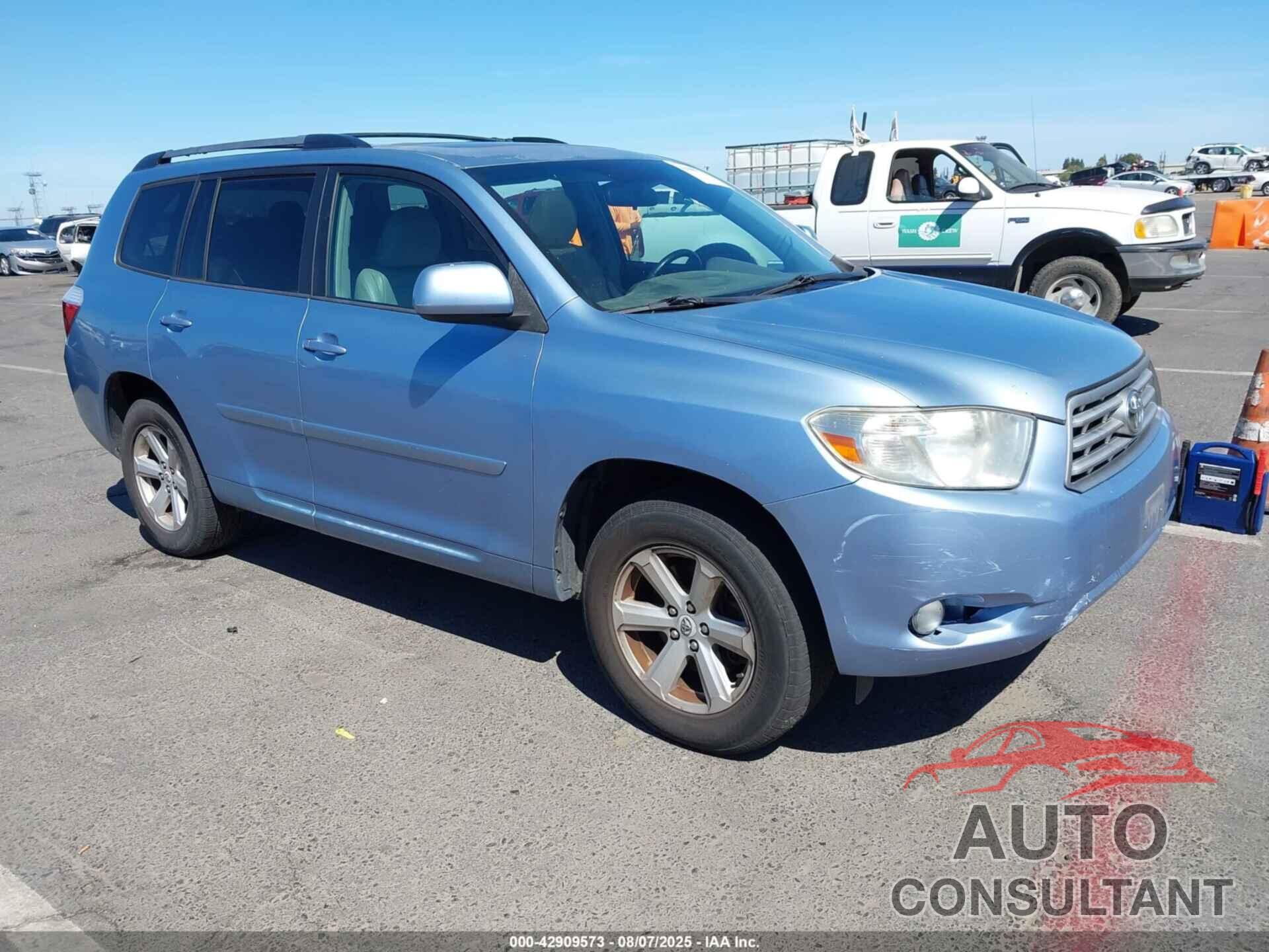 TOYOTA HIGHLANDER 2010 - 5TDKK3EH1AS006956