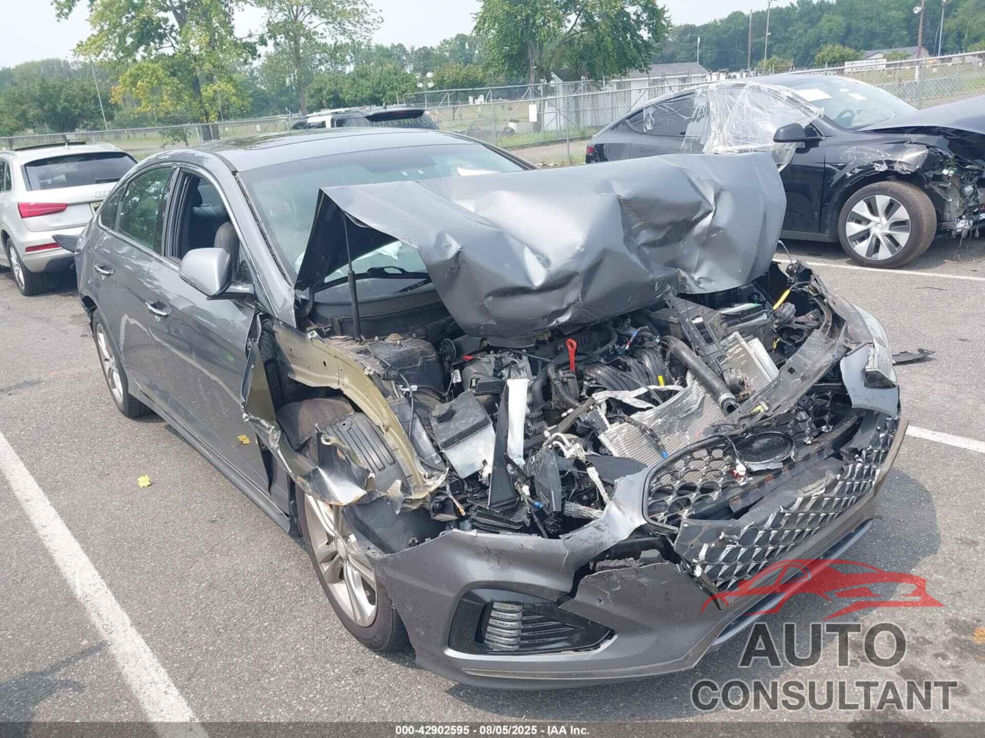 HYUNDAI SONATA 2018 - 5NPE34AF7JH711559