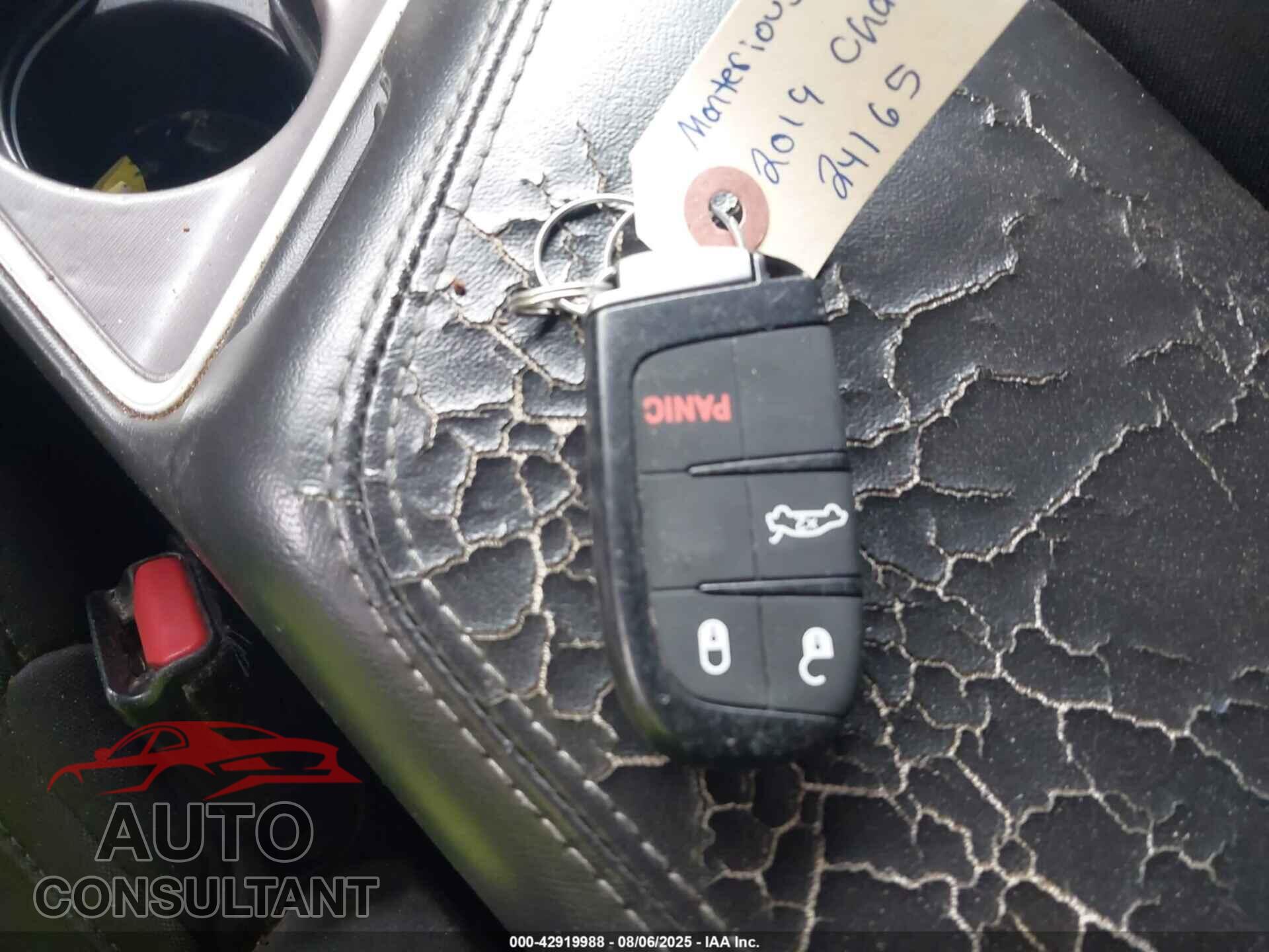 DODGE CHALLENGER 2019 - 2C3CDZAG8KH566699