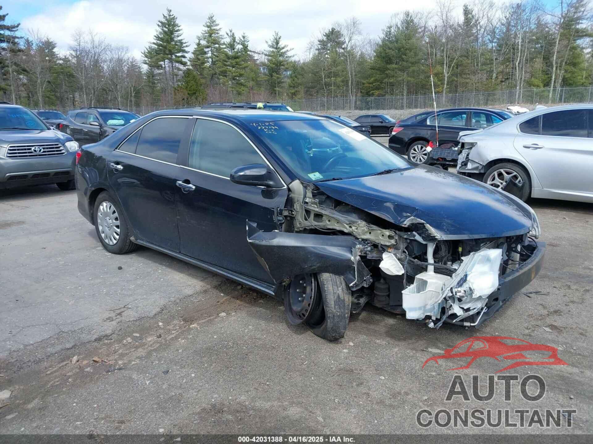 TOYOTA CAMRY 2012 - 4T1BF1FKXCU033330