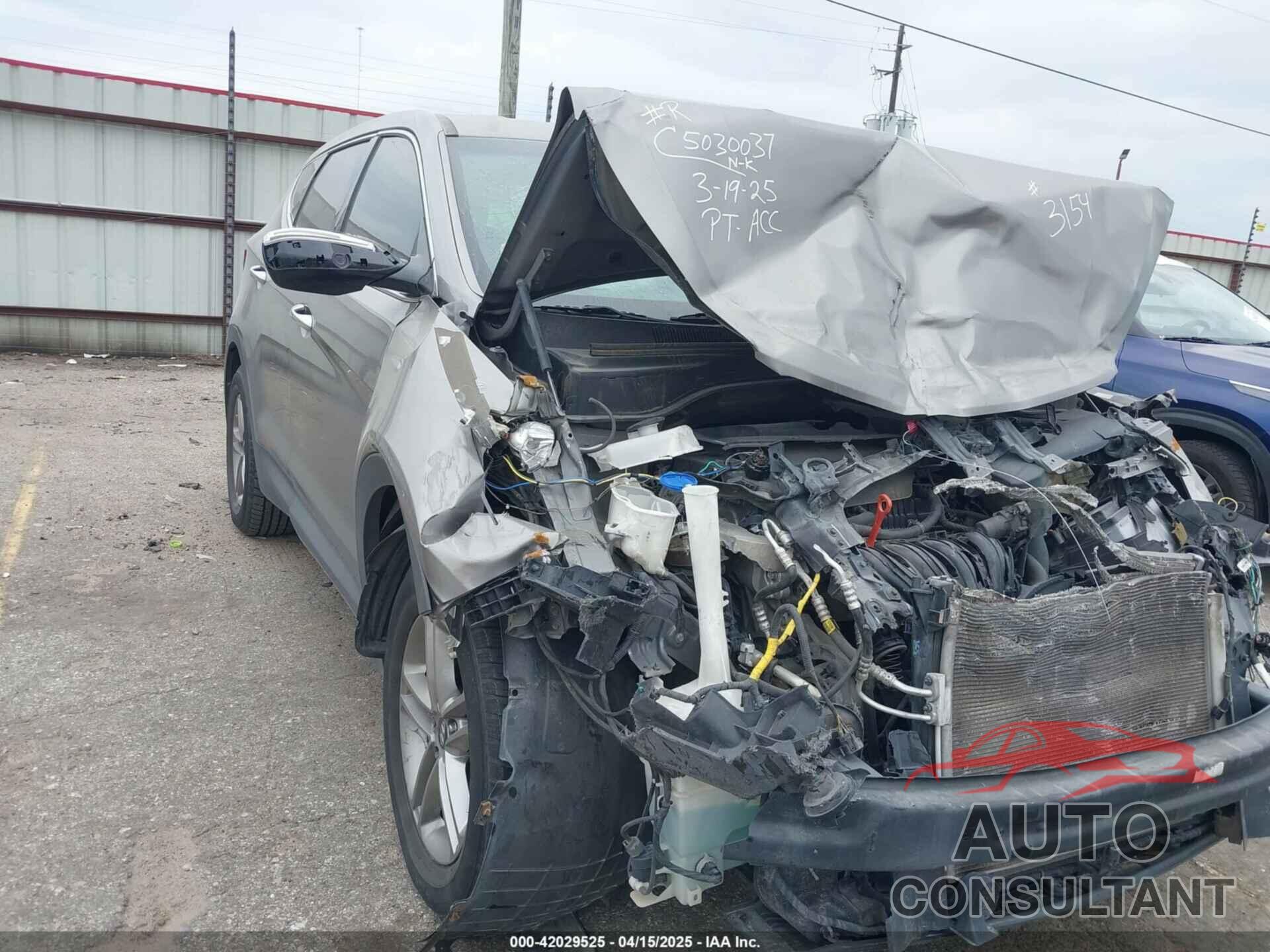 HYUNDAI SANTA FE SPORT 2017 - 5XYZTDLB3HG443154