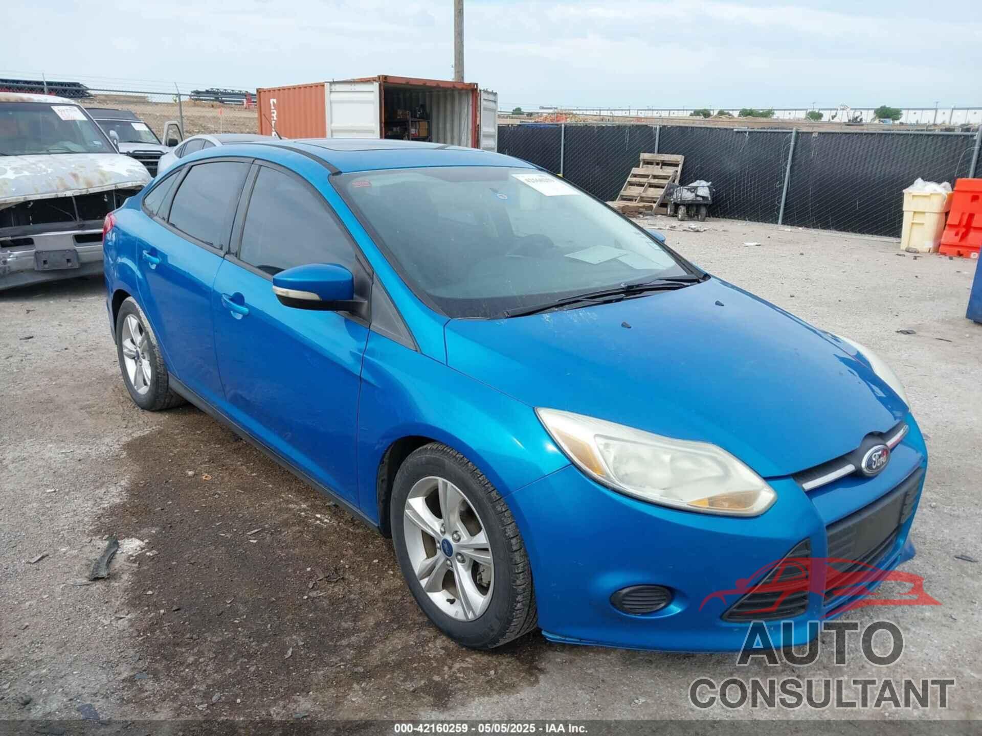FORD FOCUS 2014 - 1FADP3F26EL170978