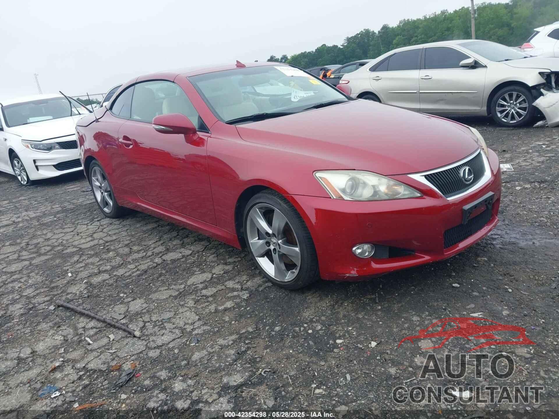 LEXUS IS 350C 2010 - JTHFE2C21A2504730