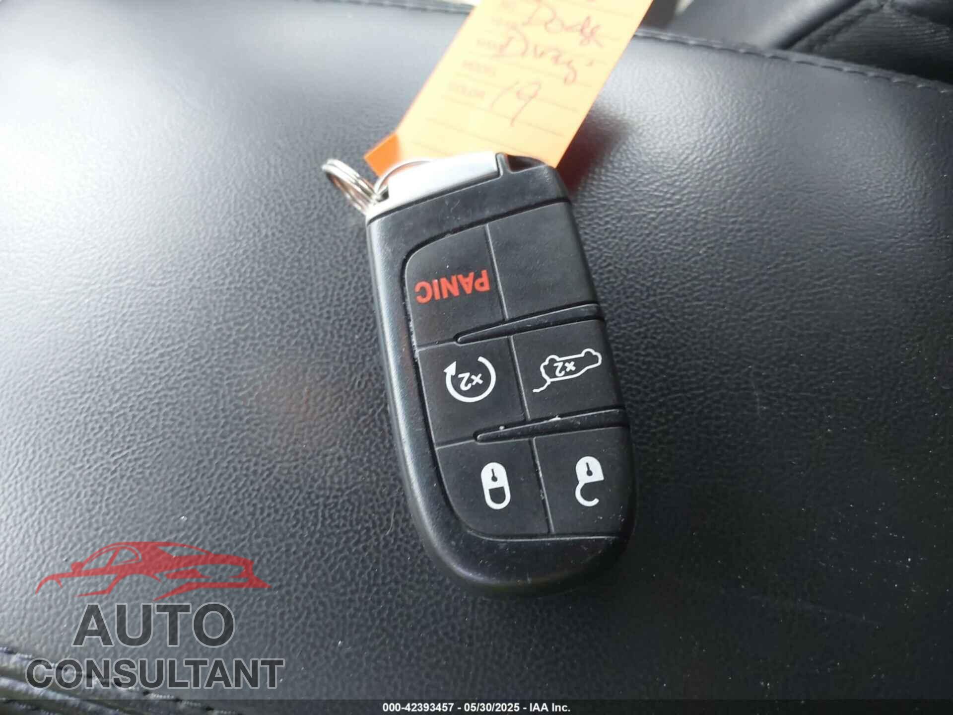 DODGE DURANGO 2019 - 1C4RDJDG3KC651343