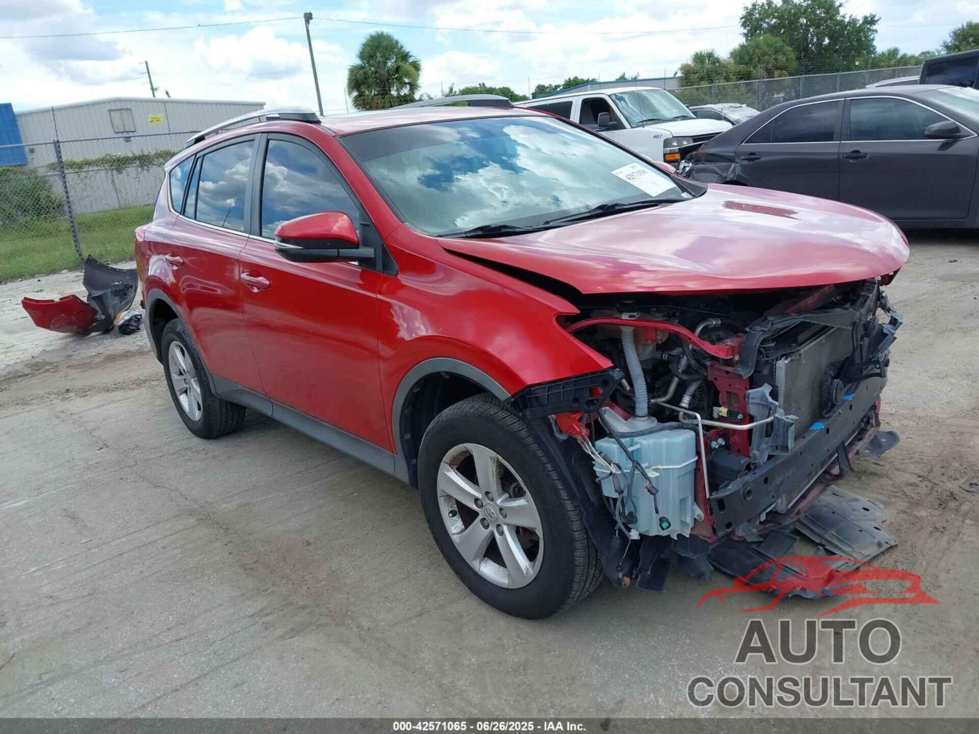 TOYOTA RAV4 2013 - 2T3WFREV5DW062741