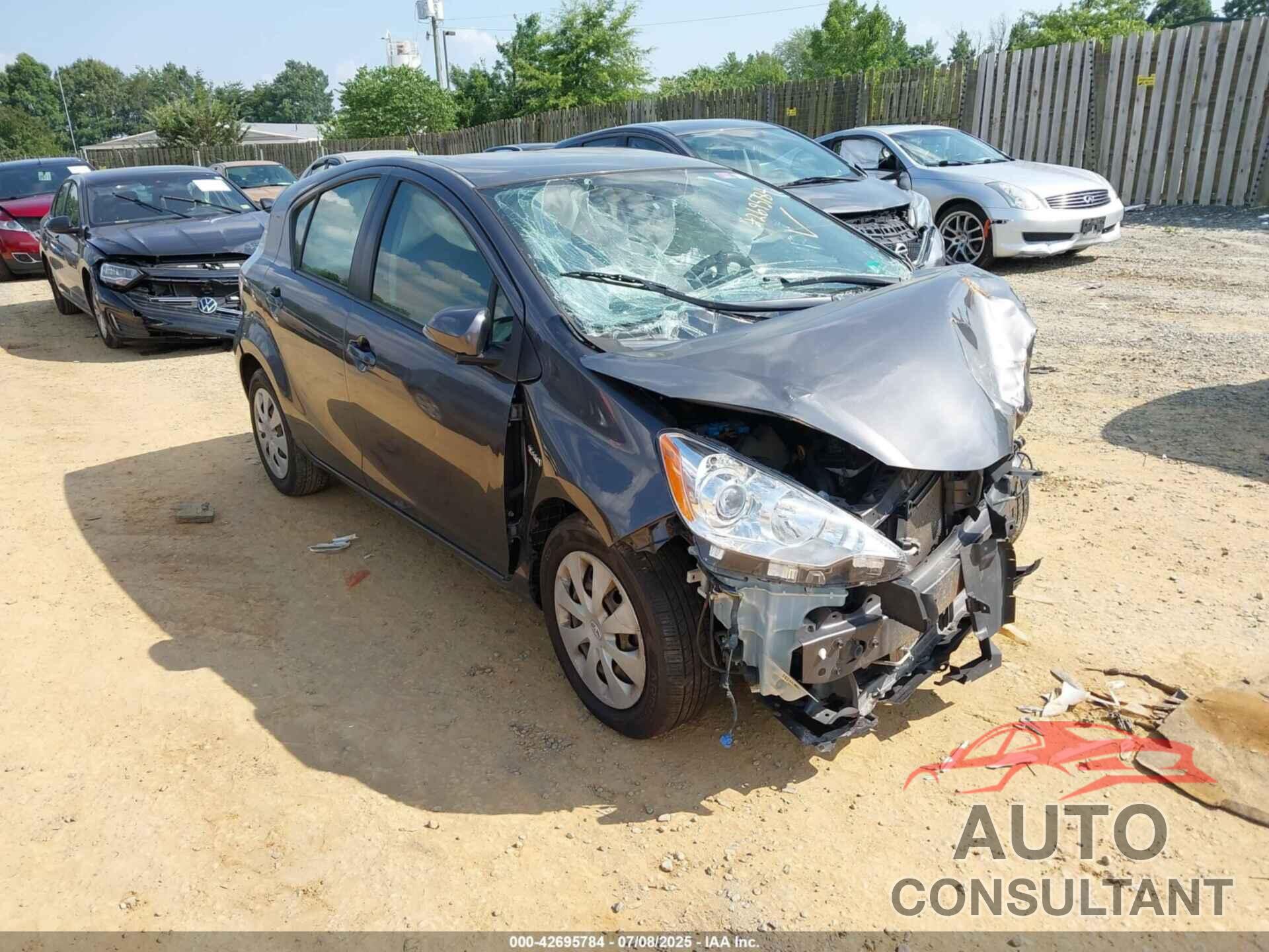 TOYOTA PRIUS C 2013 - JTDKDTB3XD1551848