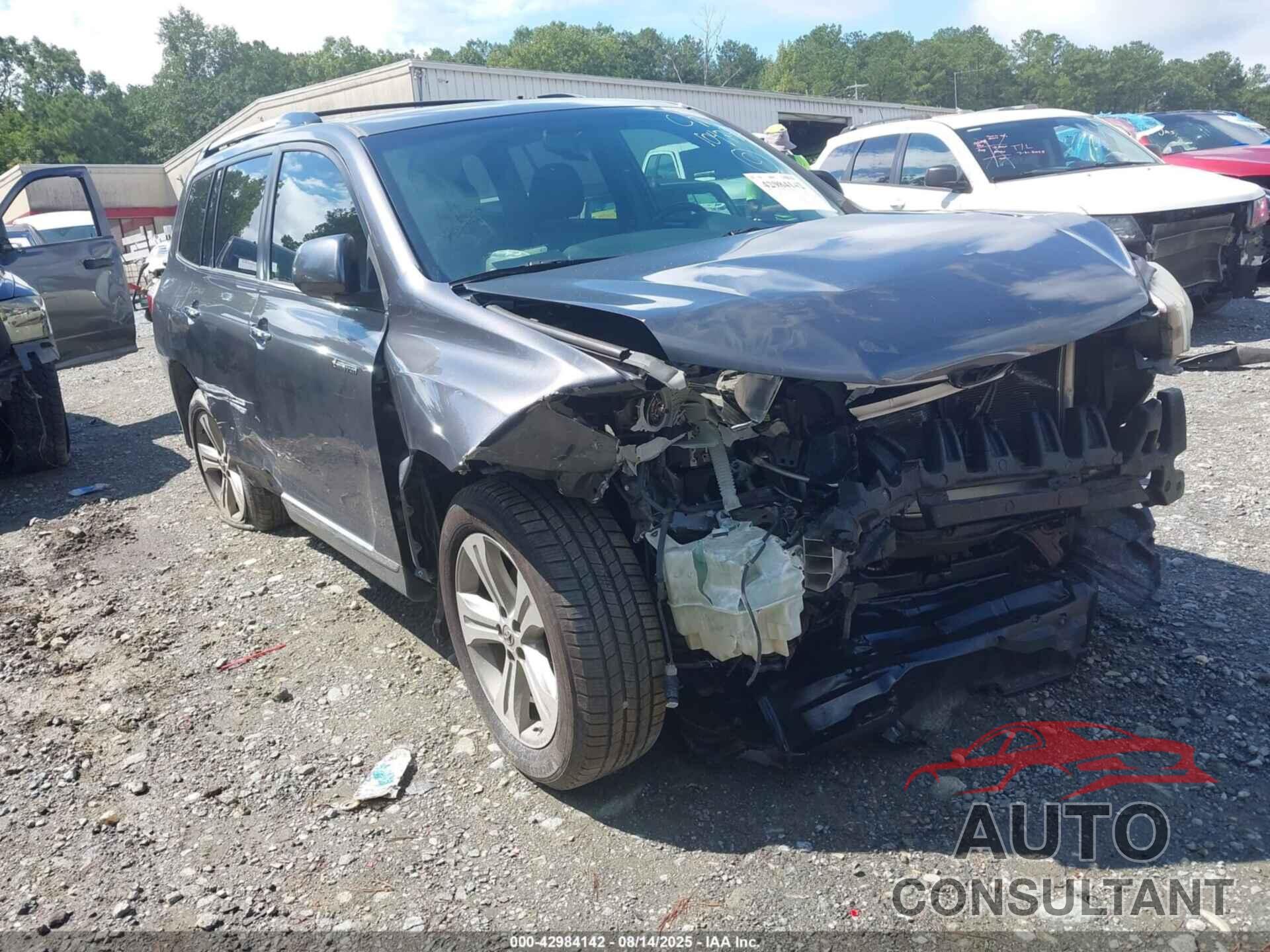 TOYOTA HIGHLANDER 2013 - 5TDYK3EH6DS104797