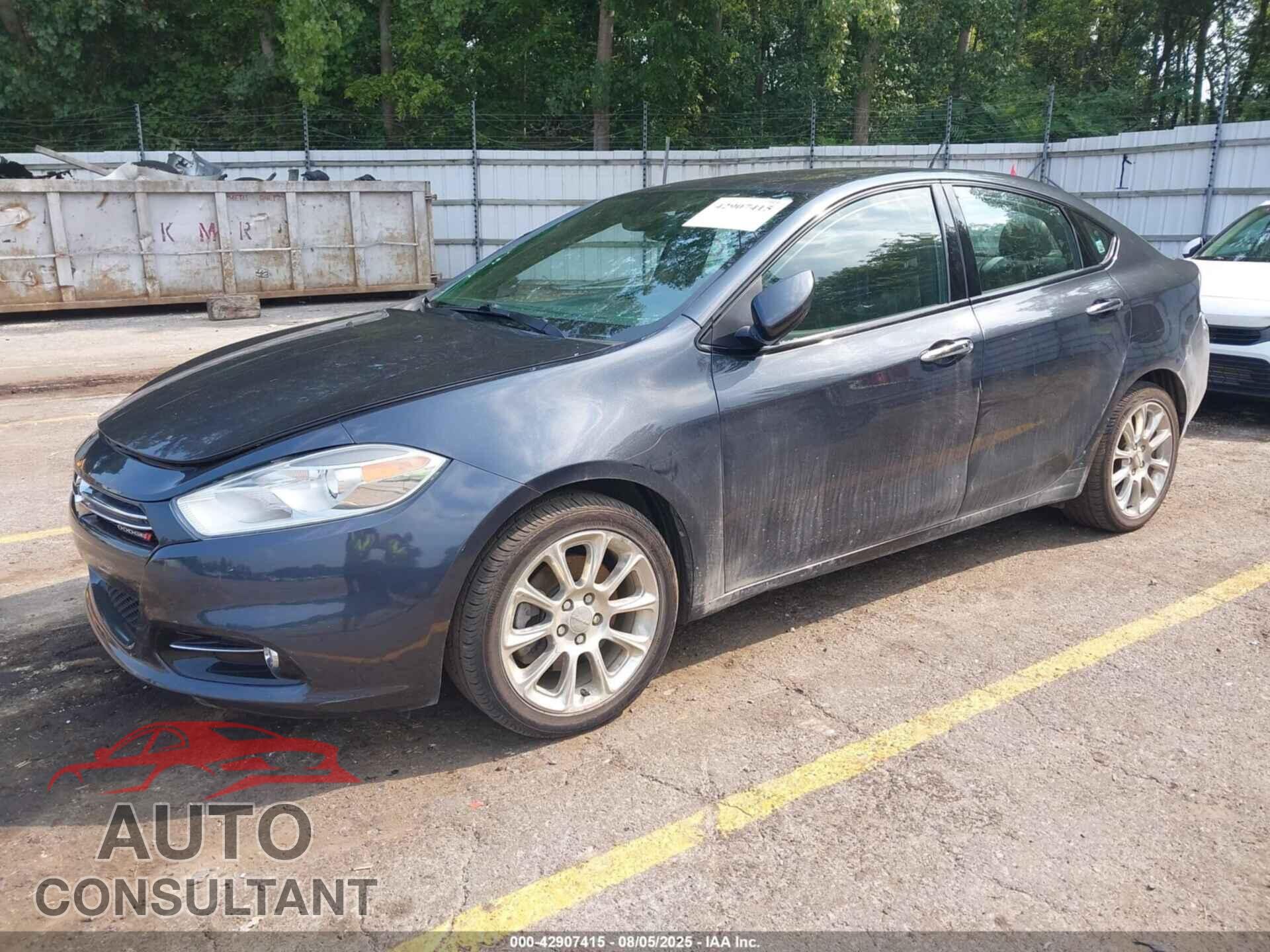 DODGE DART 2013 - 1C3CDFCH7DD224715
