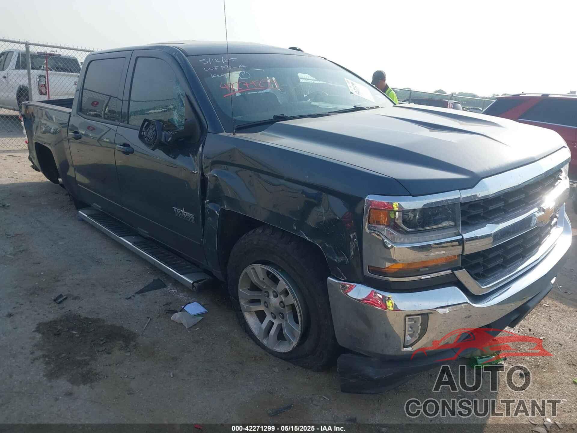 CHEVROLET SILVERADO 2018 - 3GCUKREC9JG489918