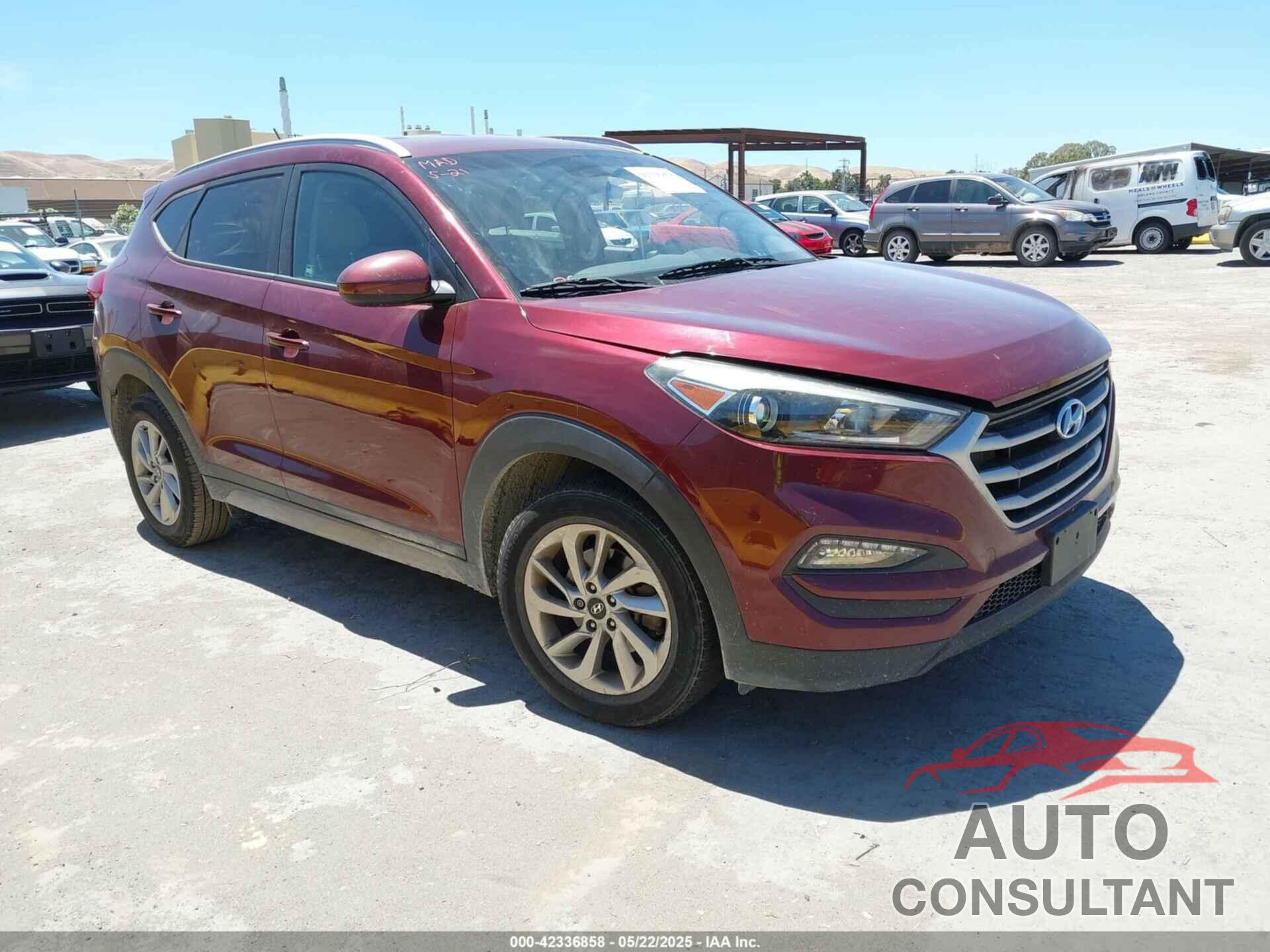 HYUNDAI TUCSON 2017 - KM8J3CA41HU302363