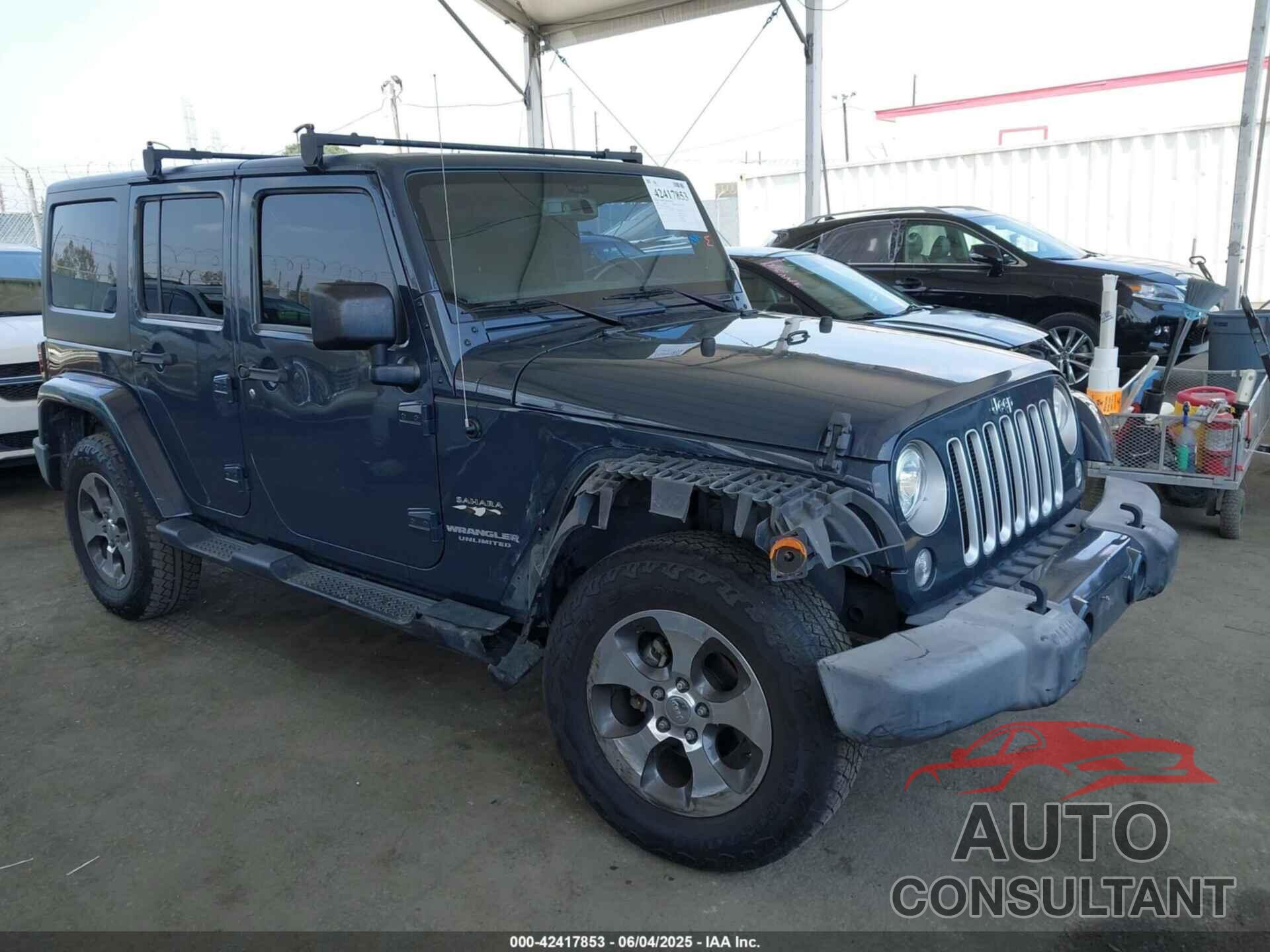 JEEP WRANGLER UNLIMITED 2017 - 1C4BJWEG7HL567802