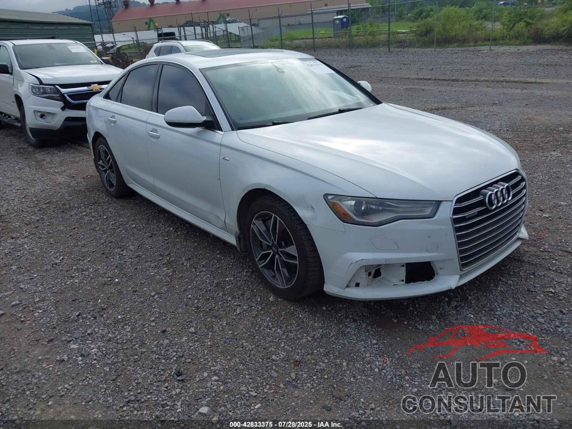 AUDI A6 2017 - WAUG8AFC6HN012096