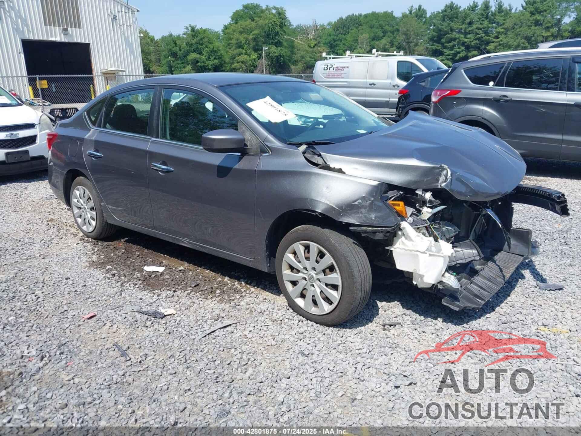 NISSAN SENTRA 2017 - 3N1AB7AP5HY405262