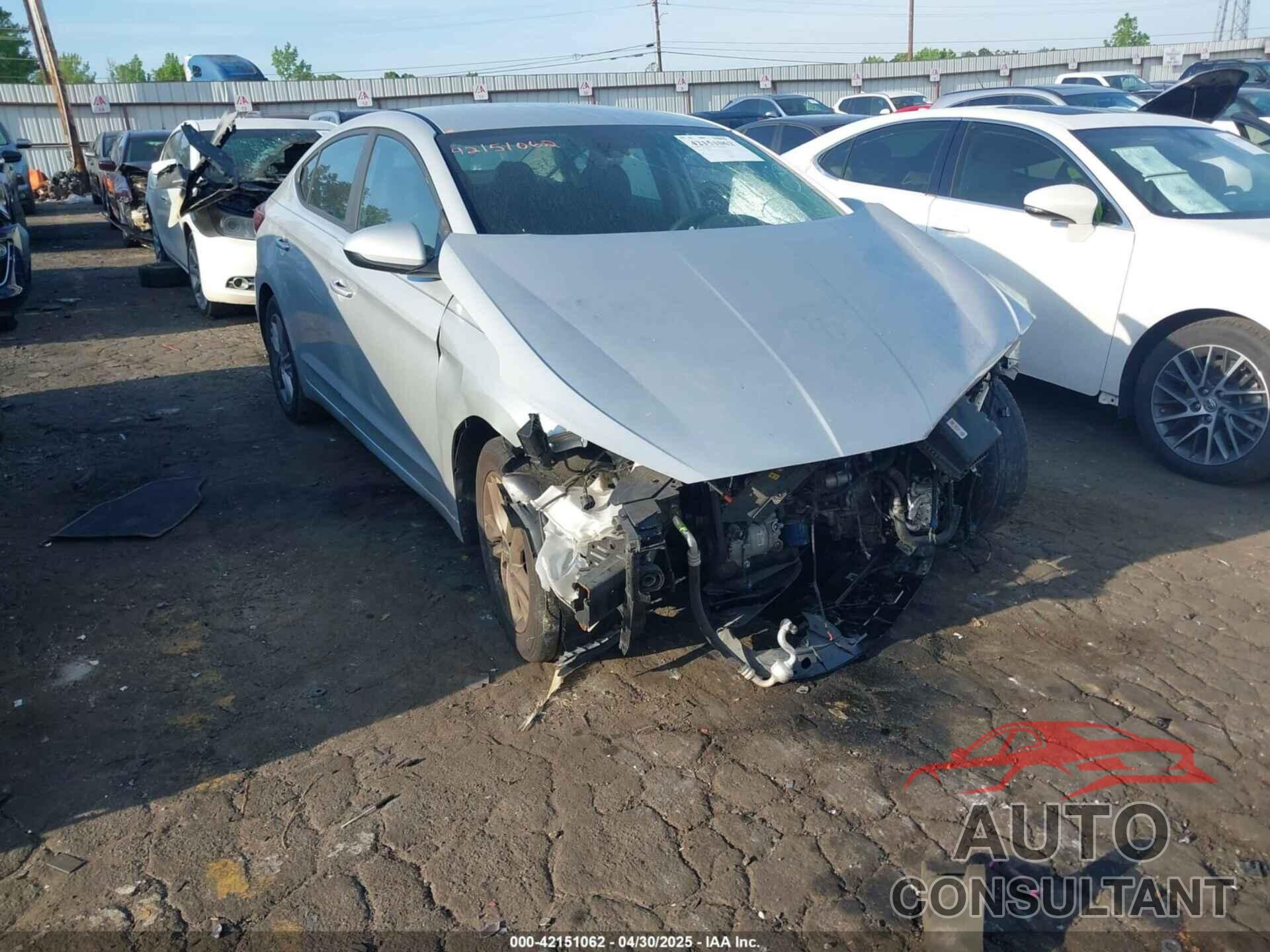 HYUNDAI ELANTRA 2019 - 5NPD84LF2KH441569