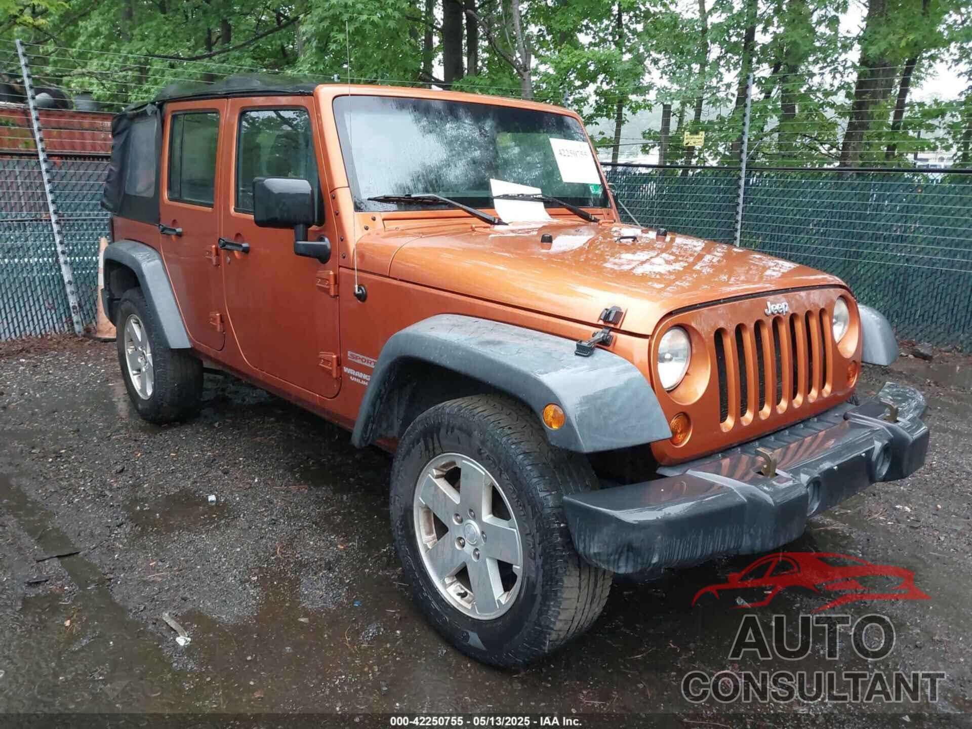 JEEP WRANGLER UNLIMITED 2011 - 1J4BA3H12BL524010