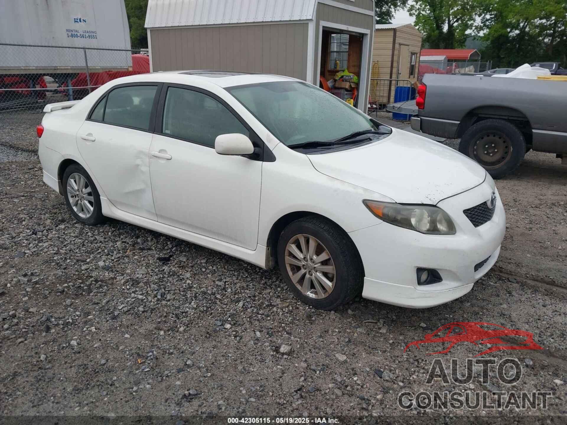 TOYOTA COROLLA 2010 - 2T1BU4EE1AC473504