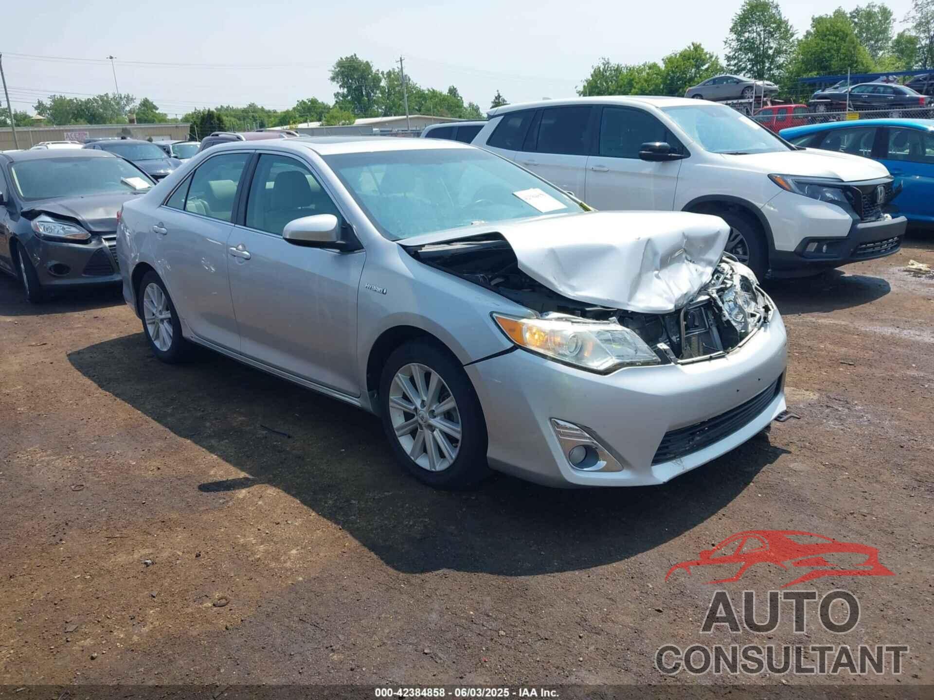 TOYOTA CAMRY HYBRID 2012 - 4T1BD1FK4CU002435