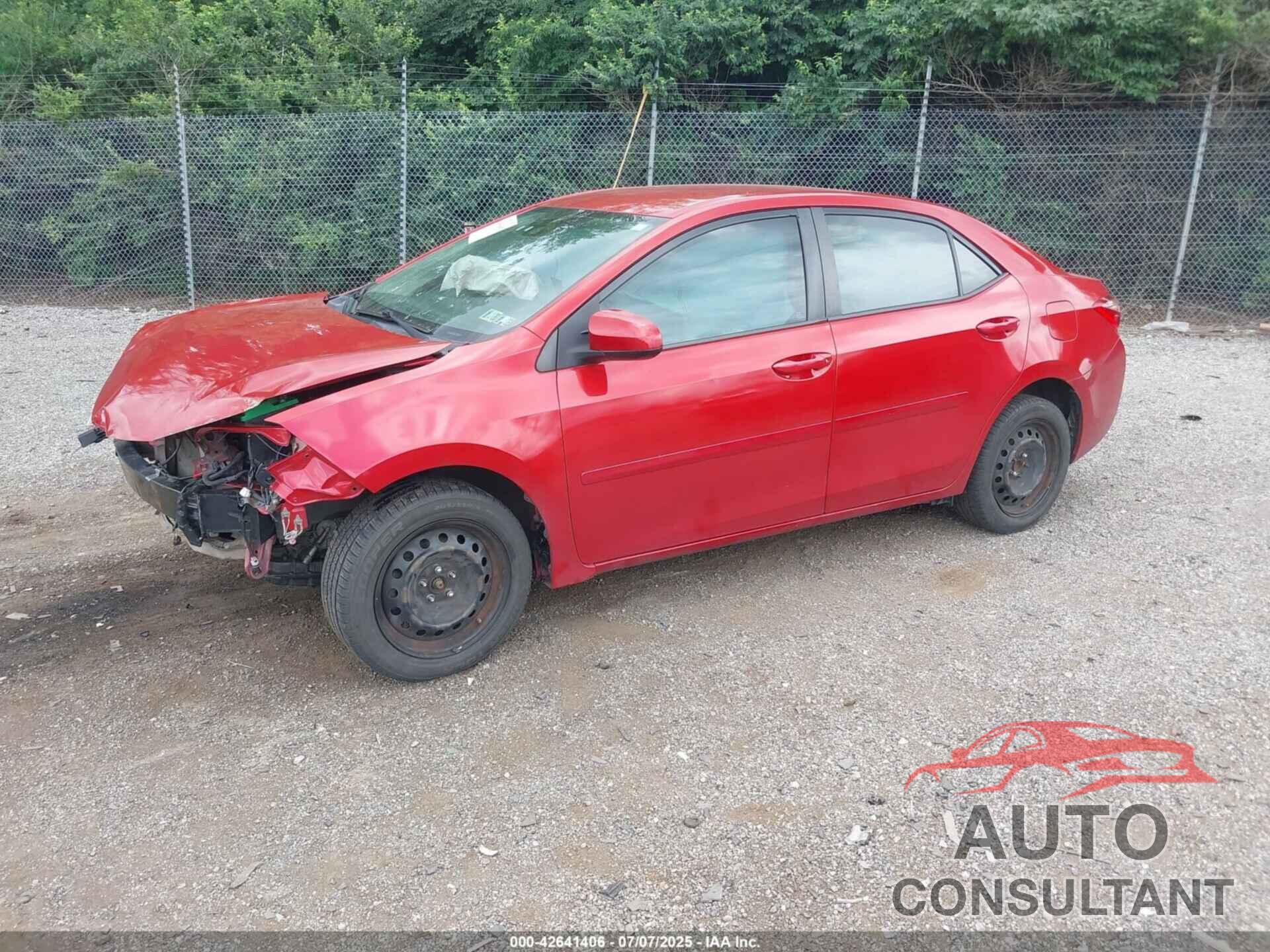 TOYOTA COROLLA 2019 - 5YFBURHE9KP930179