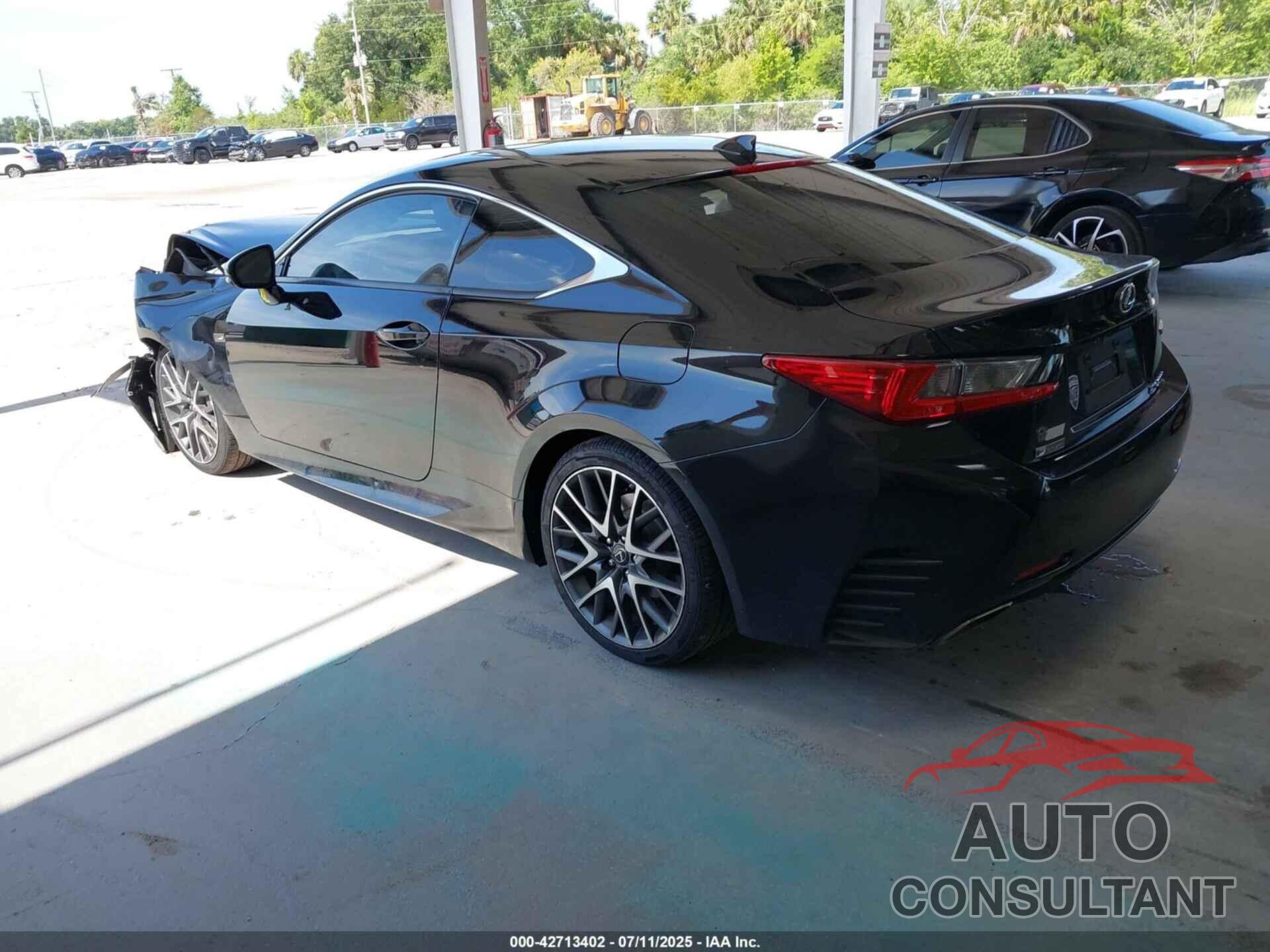 LEXUS RC 200T 2016 - JTHHA5BCXG5000586