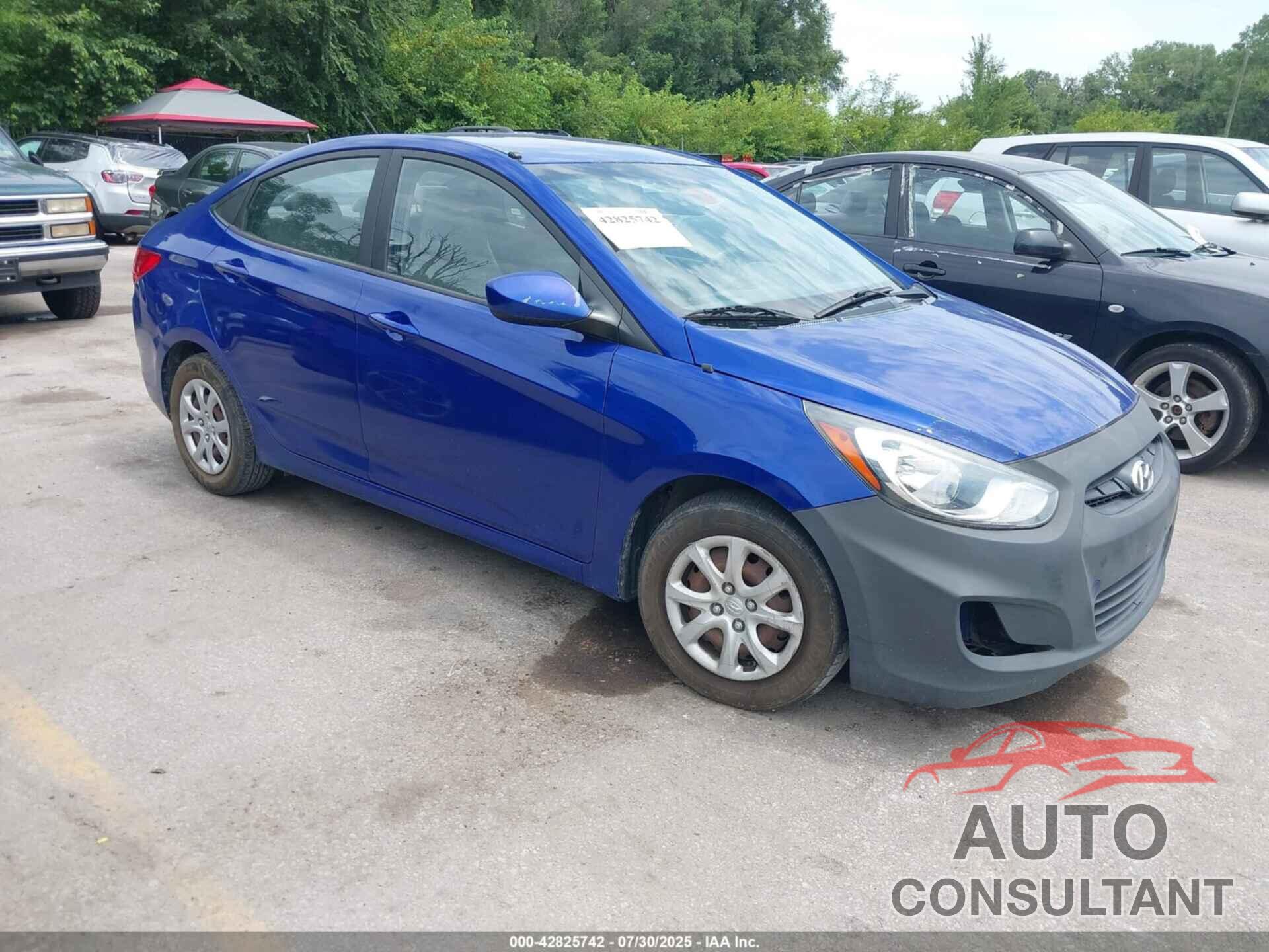 HYUNDAI ACCENT 2013 - KMHCT4AEXDU531951