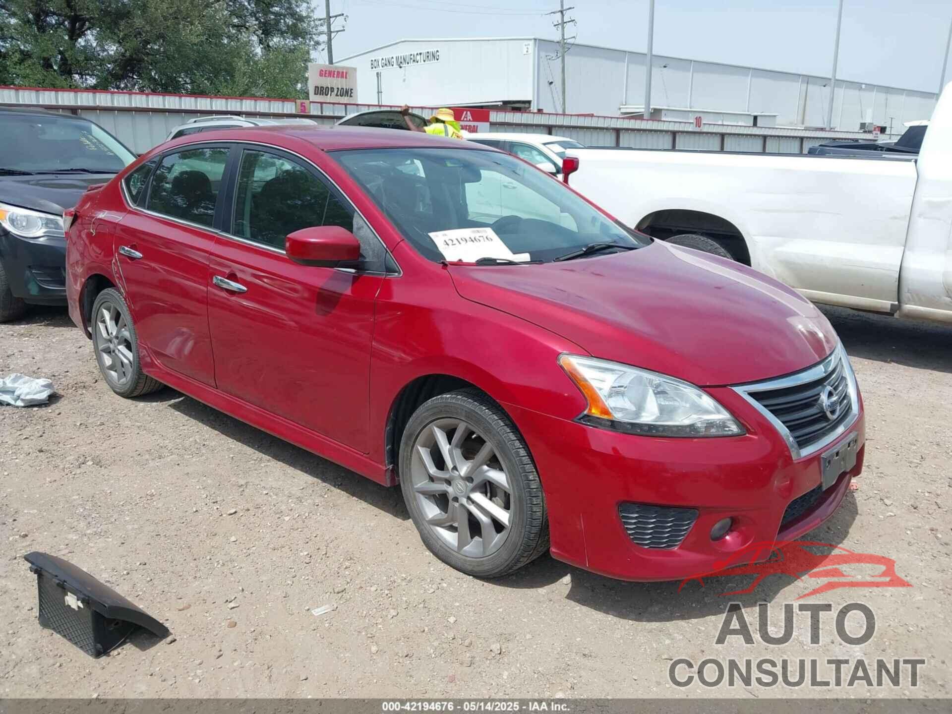 NISSAN SENTRA 2013 - 3N1AB7AP4DL793334