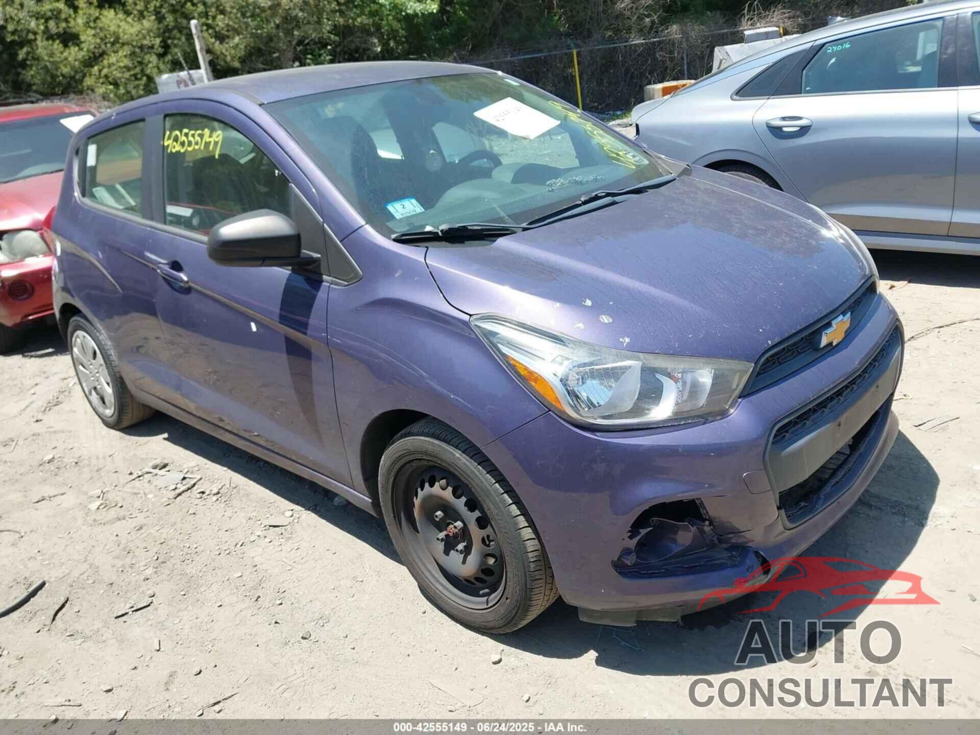 CHEVROLET SPARK 2016 - KL8CB6SA9GC579216