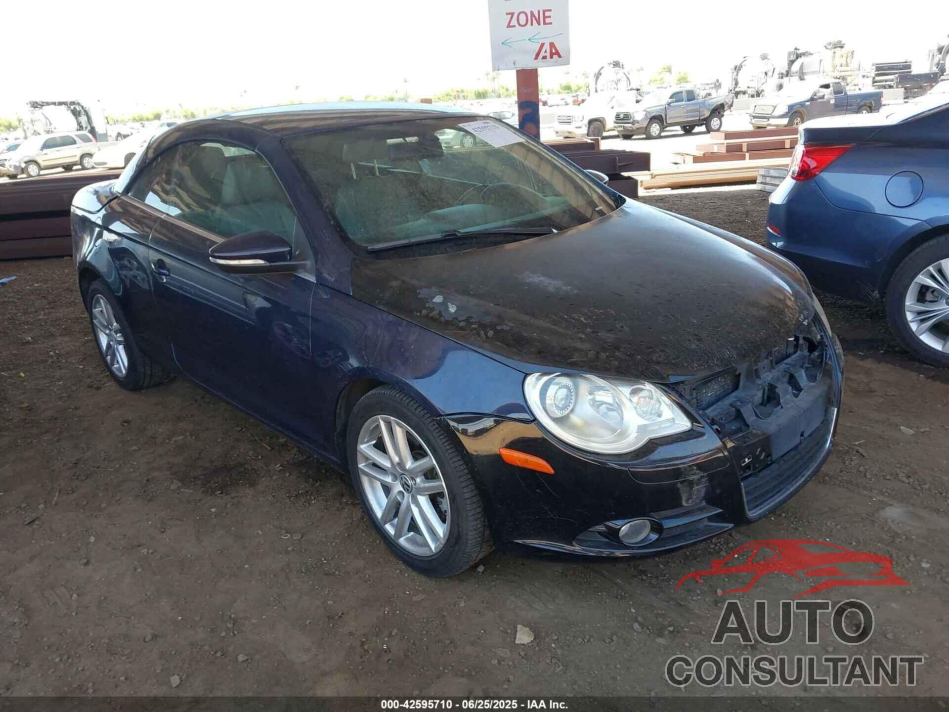 VOLKSWAGEN EOS 2010 - WVWFA7AH0AV018779
