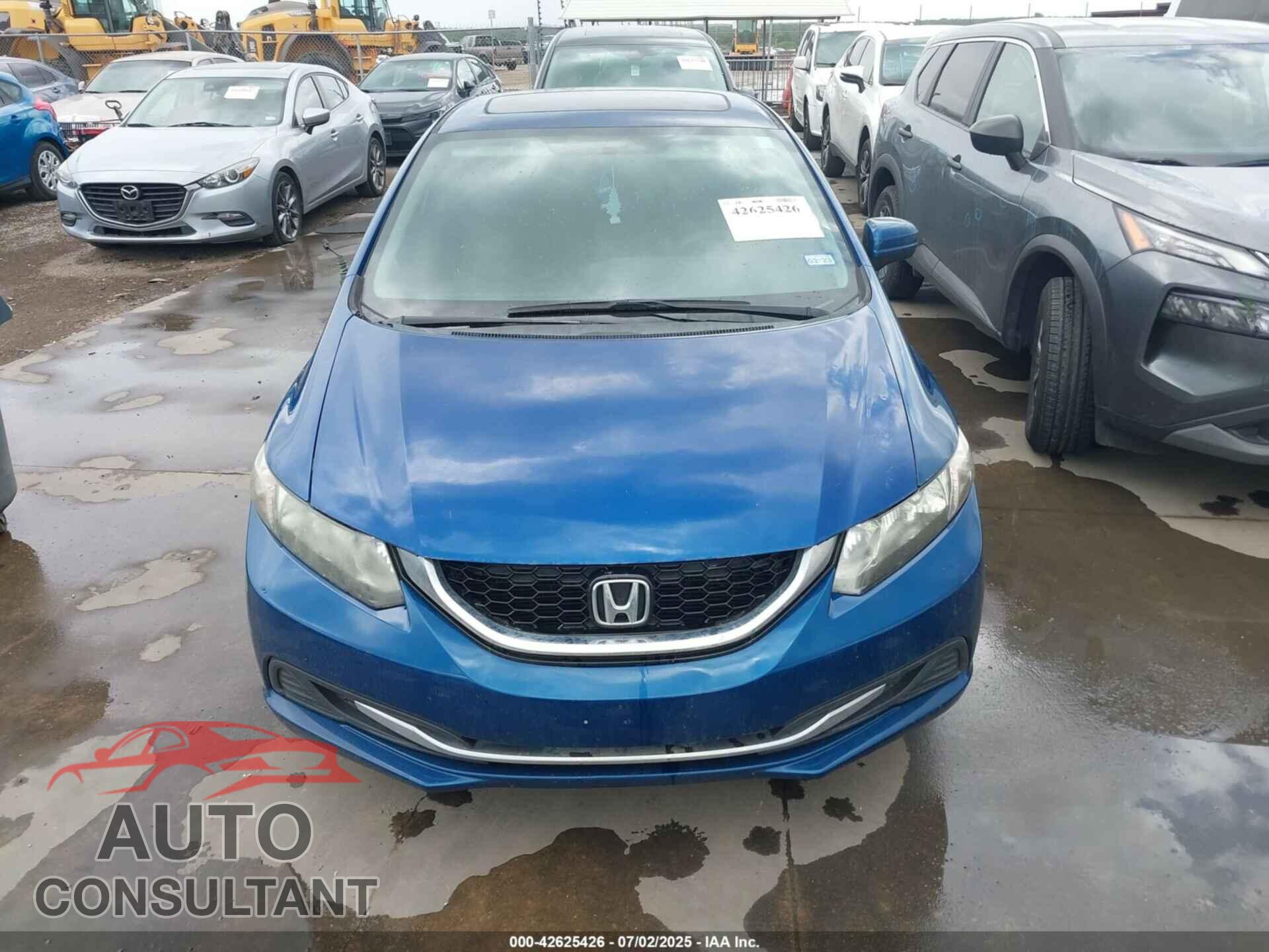 HONDA CIVIC 2014 - 19XFB2F80EE065989