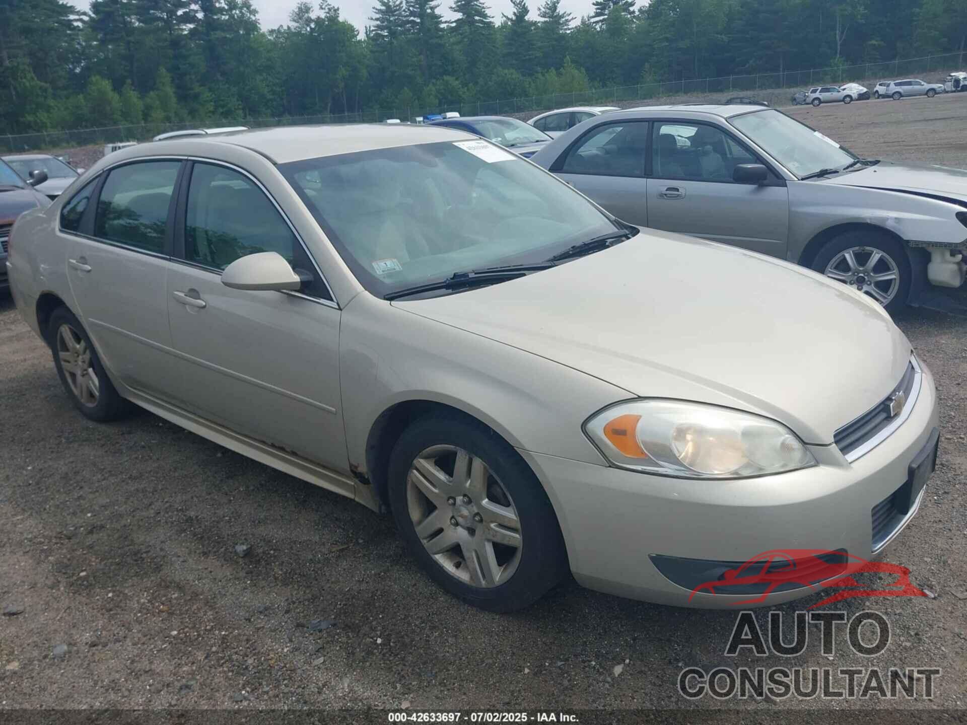 CHEVROLET IMPALA 2010 - 2G1WB5EN7A1246242