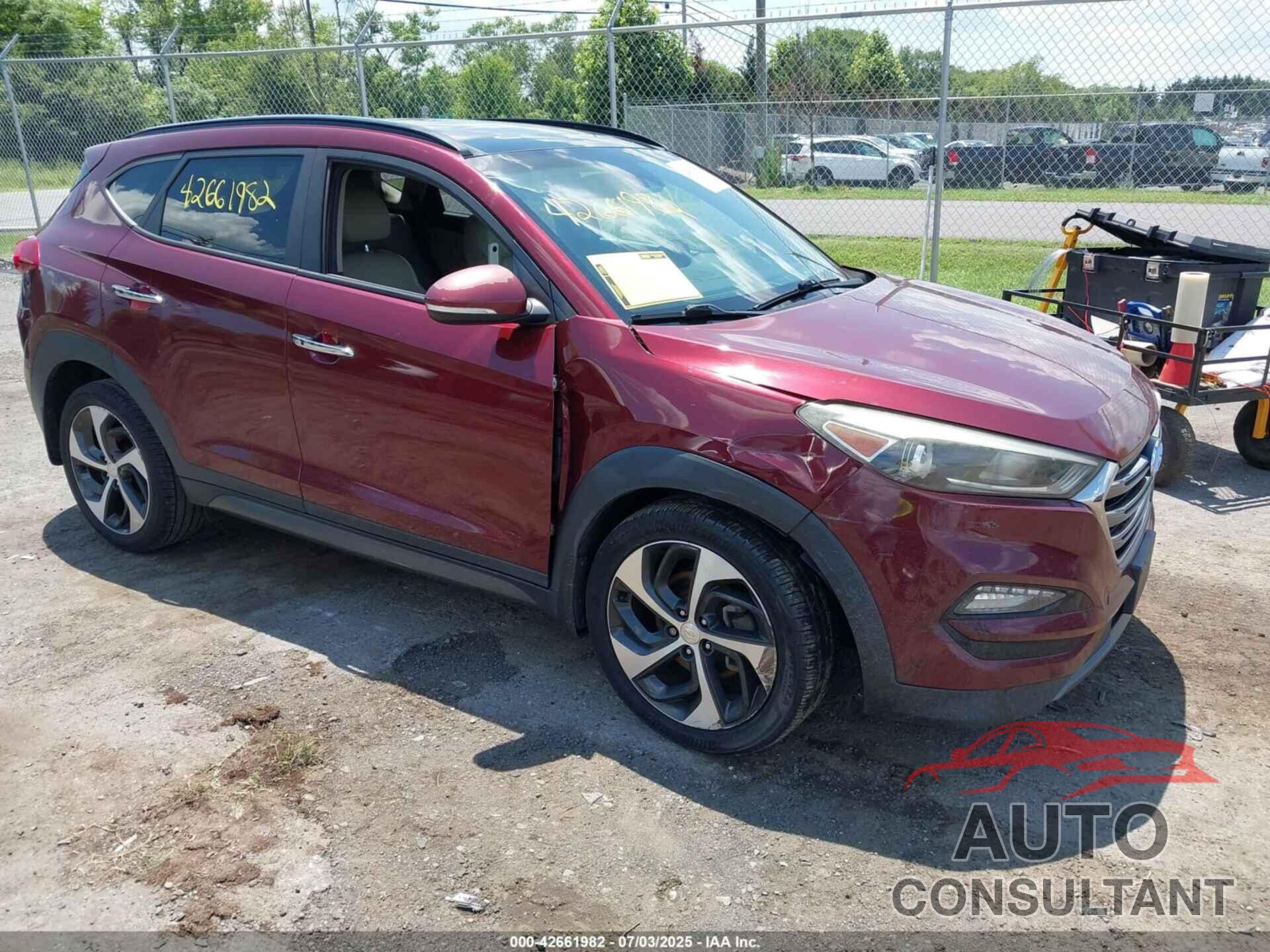 HYUNDAI TUCSON 2016 - KM8J33A24GU226456