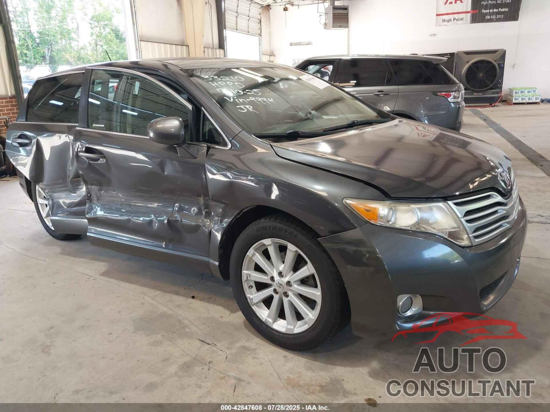 TOYOTA VENZA 2010 - 4T3ZA3BB3AU029994